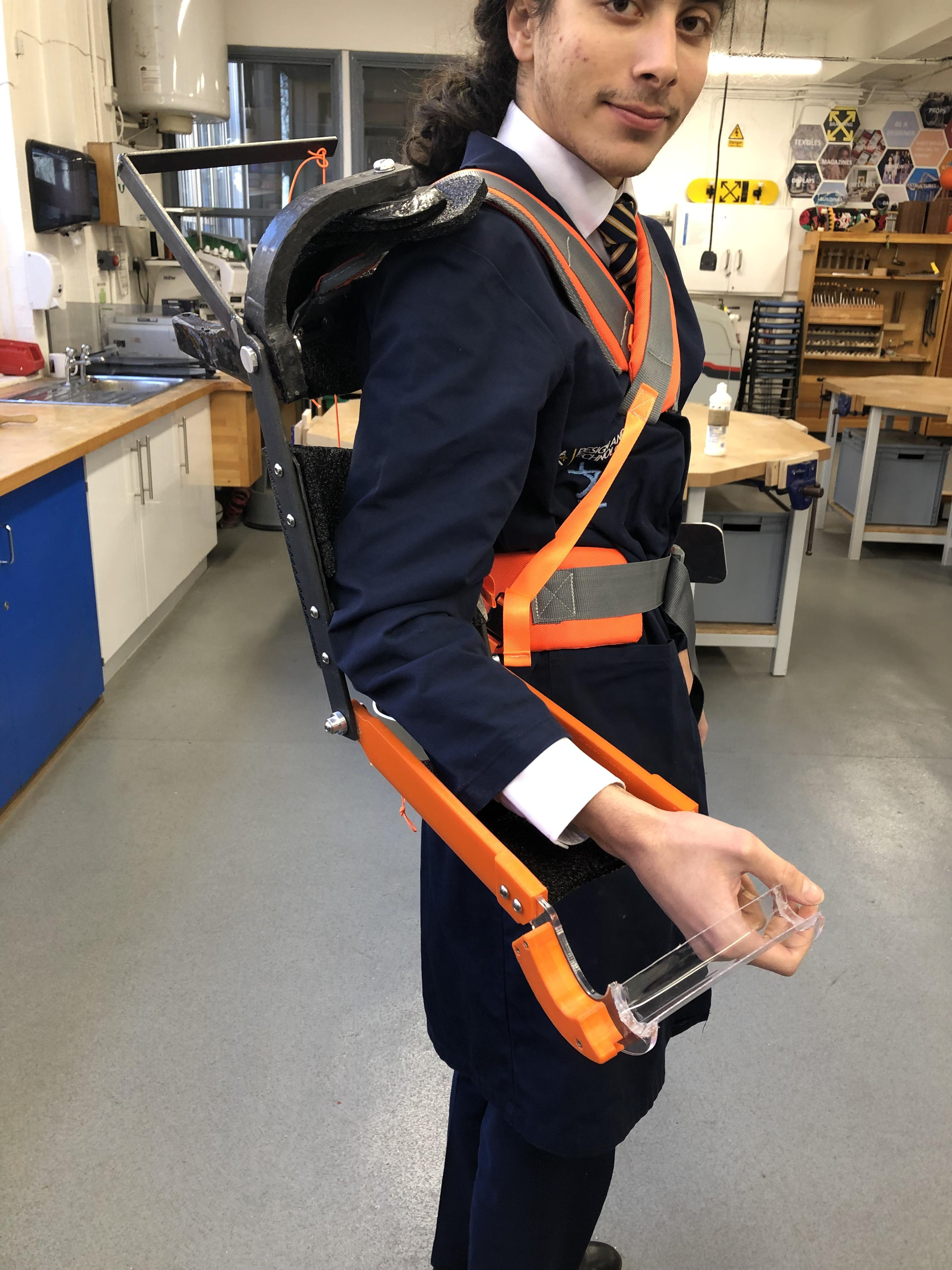 Straps and Arm Attached!