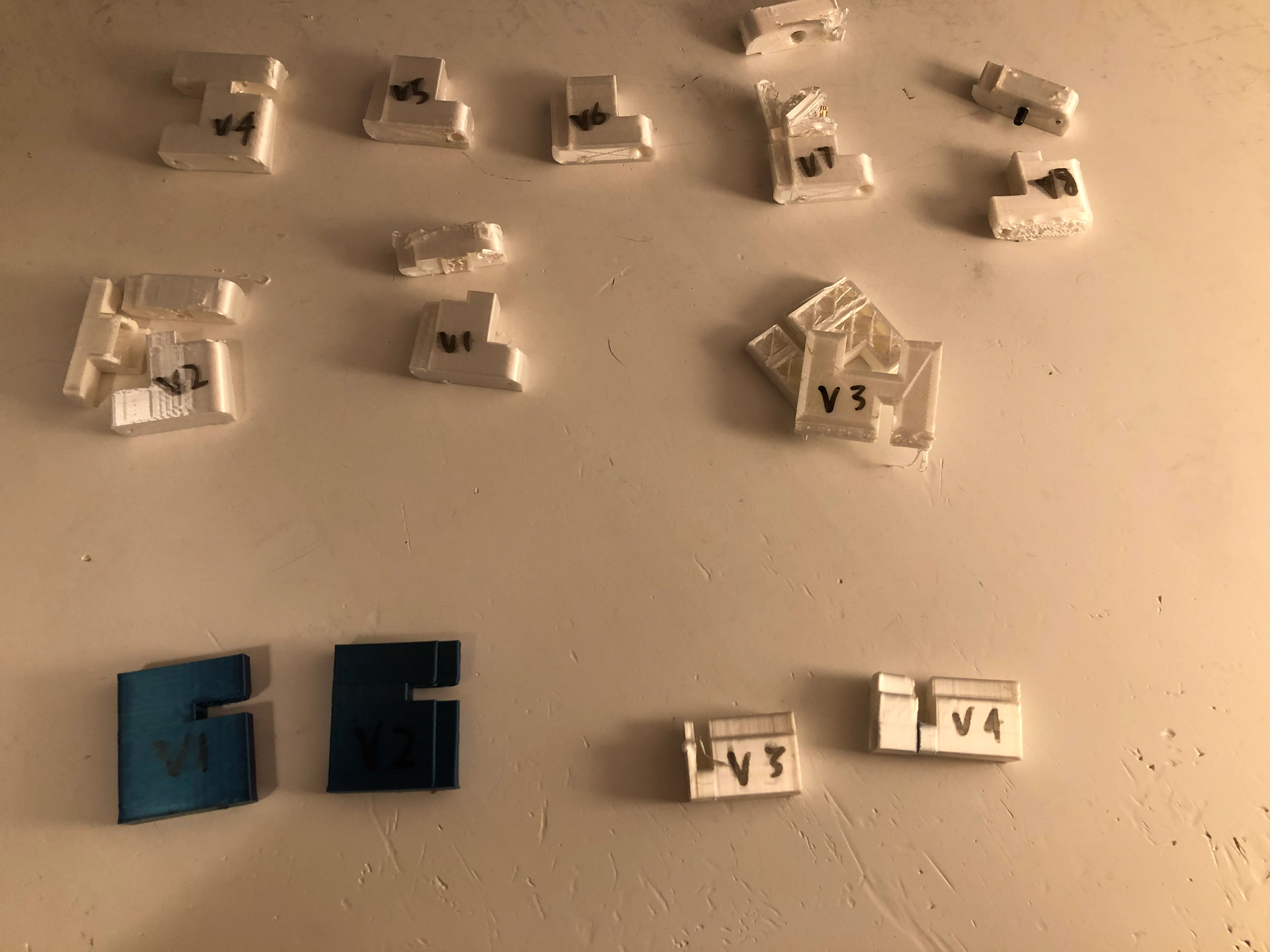 The many iterations of EDITH hinges