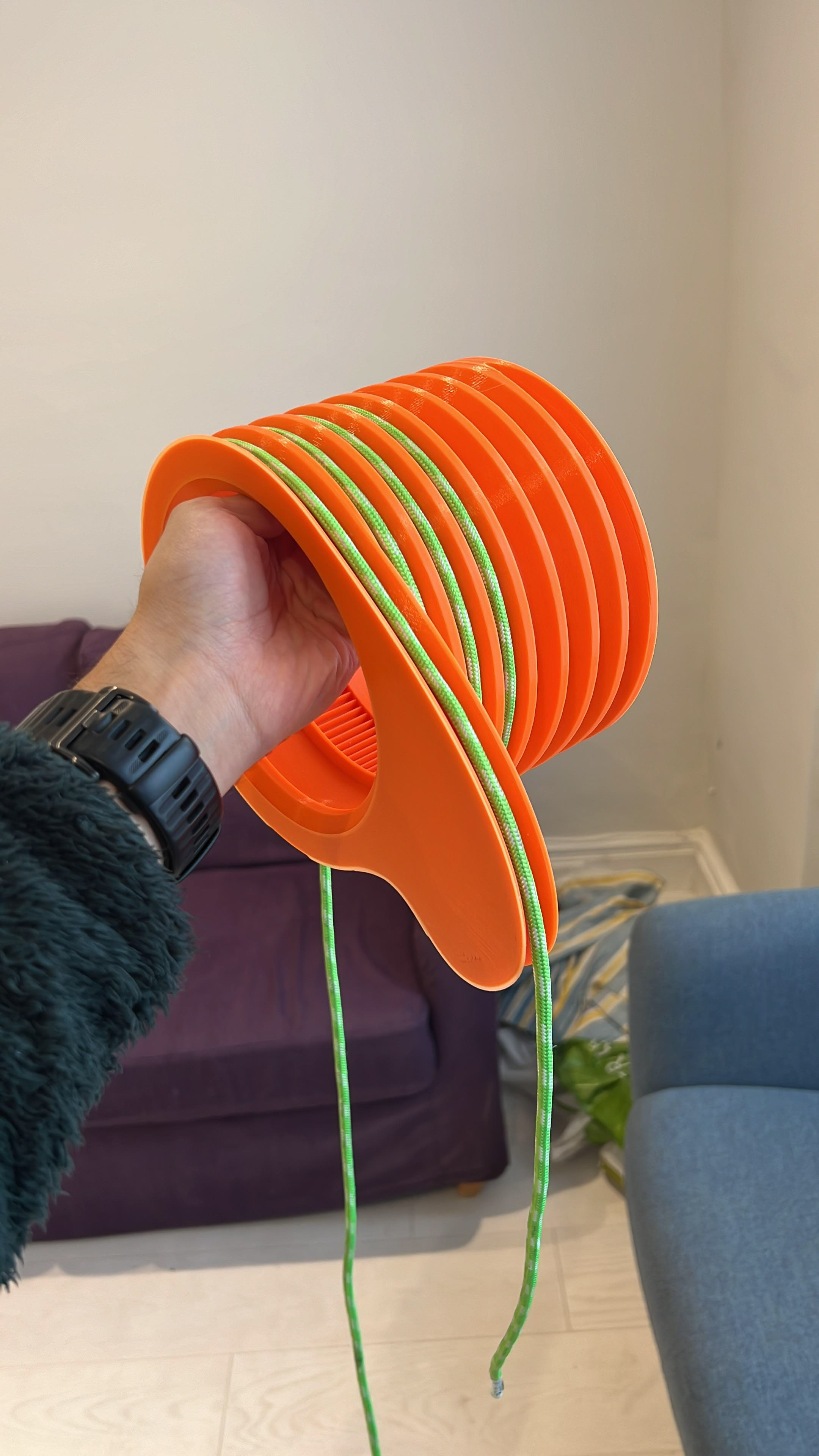 Testing the cam-shaped pulley wrap