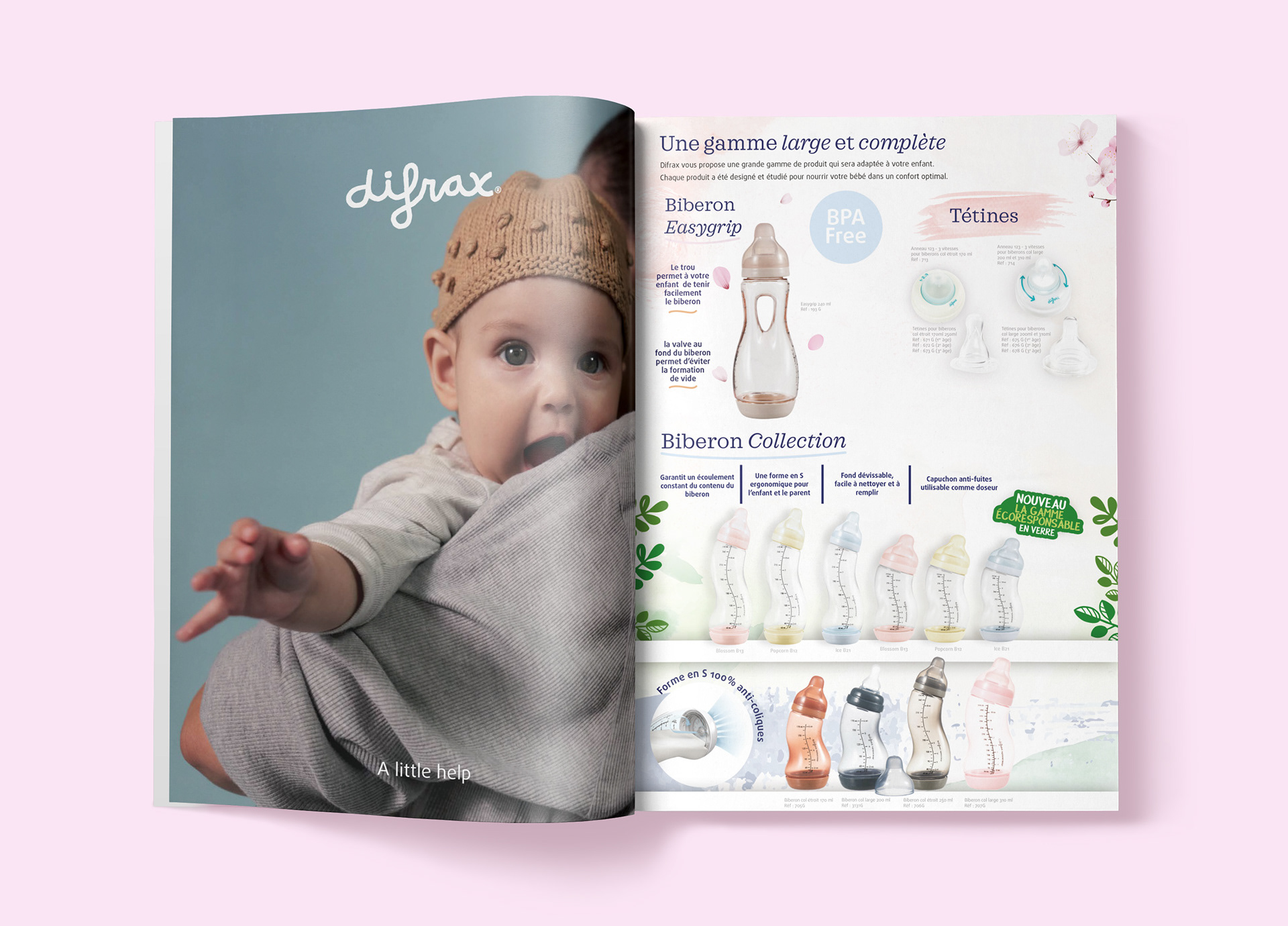 Création complète du catalogue DIFRAX 2023