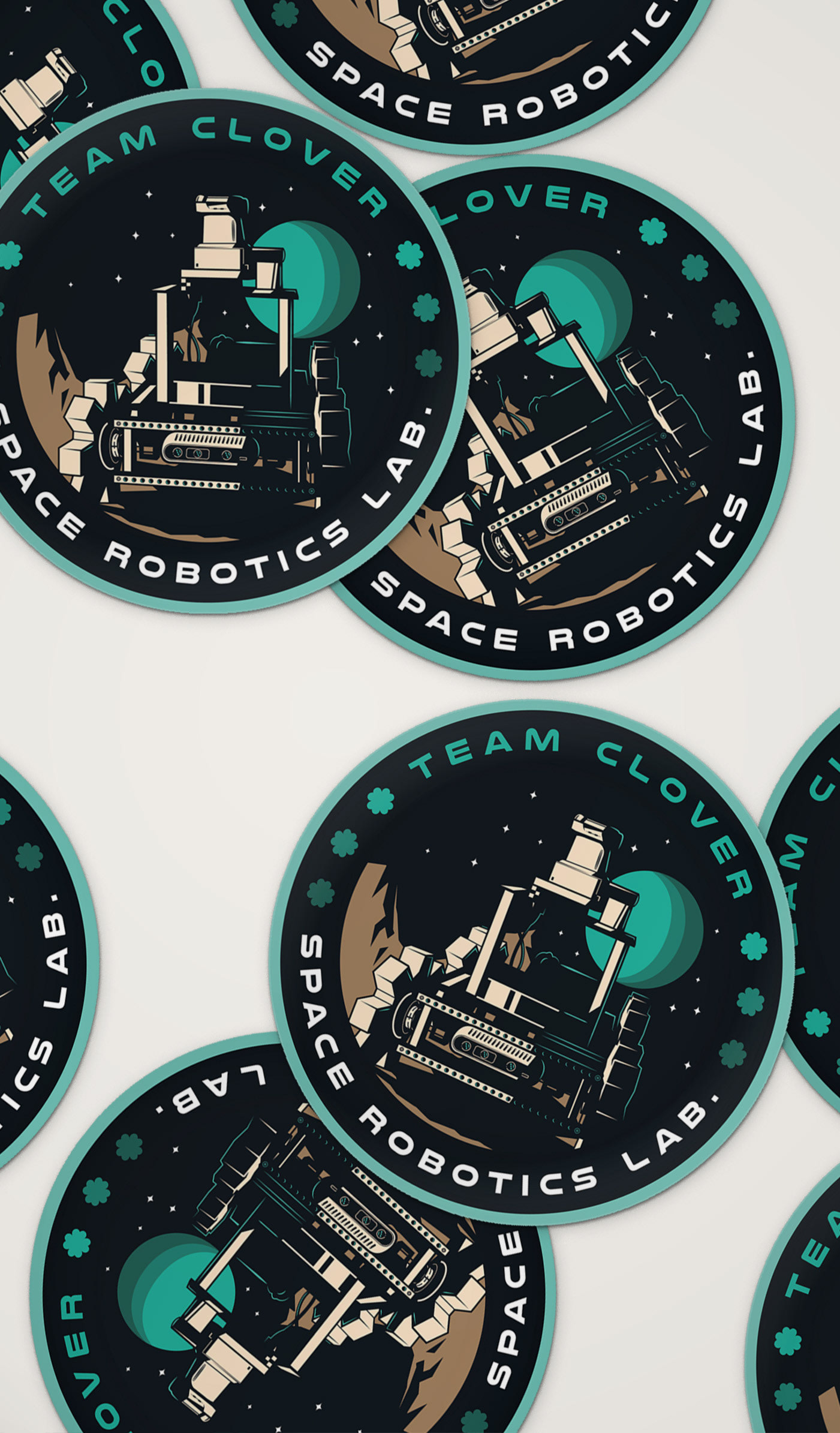 Stickers "TEAM CLOVER"