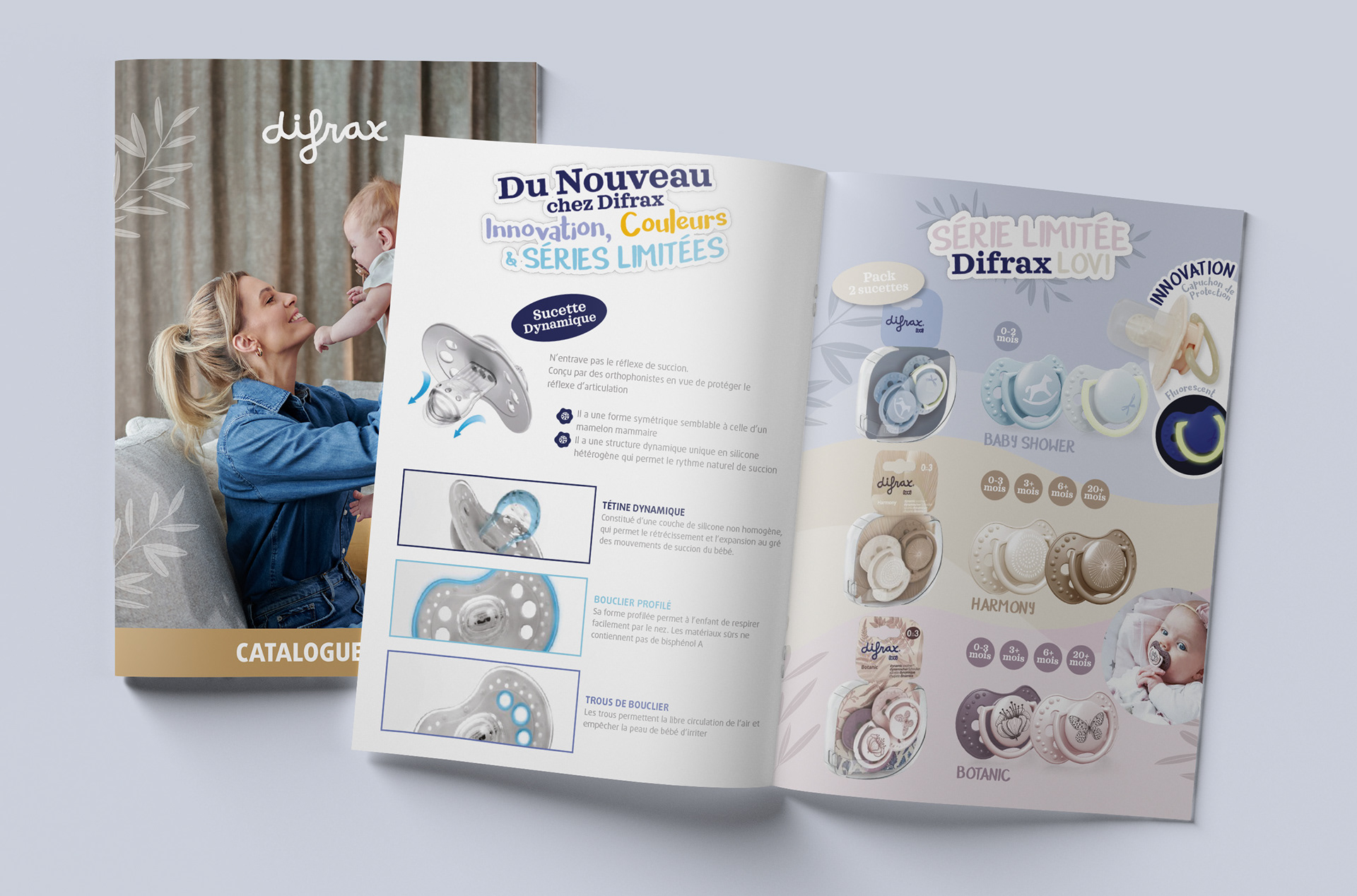 Création complète du catalogue DIFRAX 2023