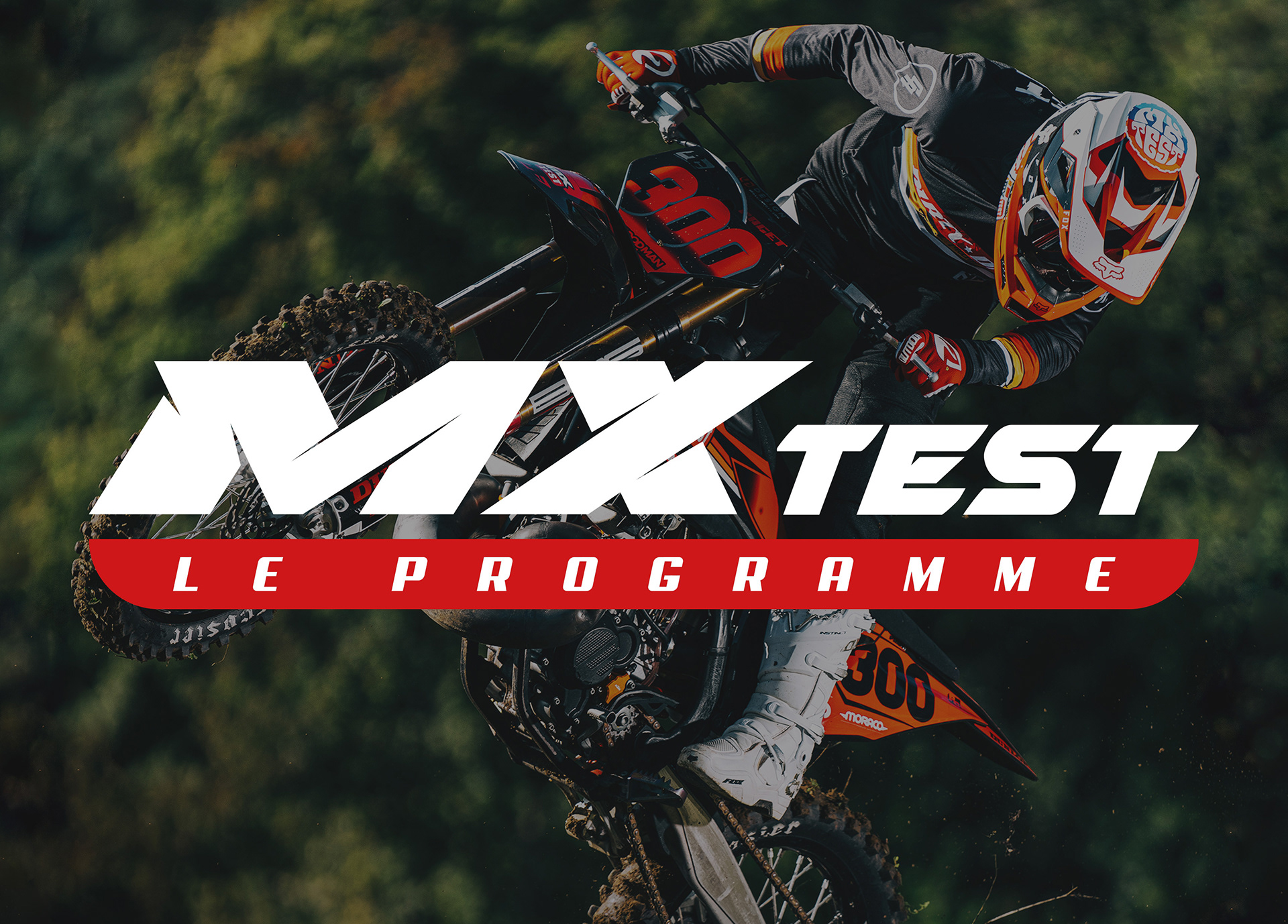 Logo et charte MX TEST : LE PROGRAMME