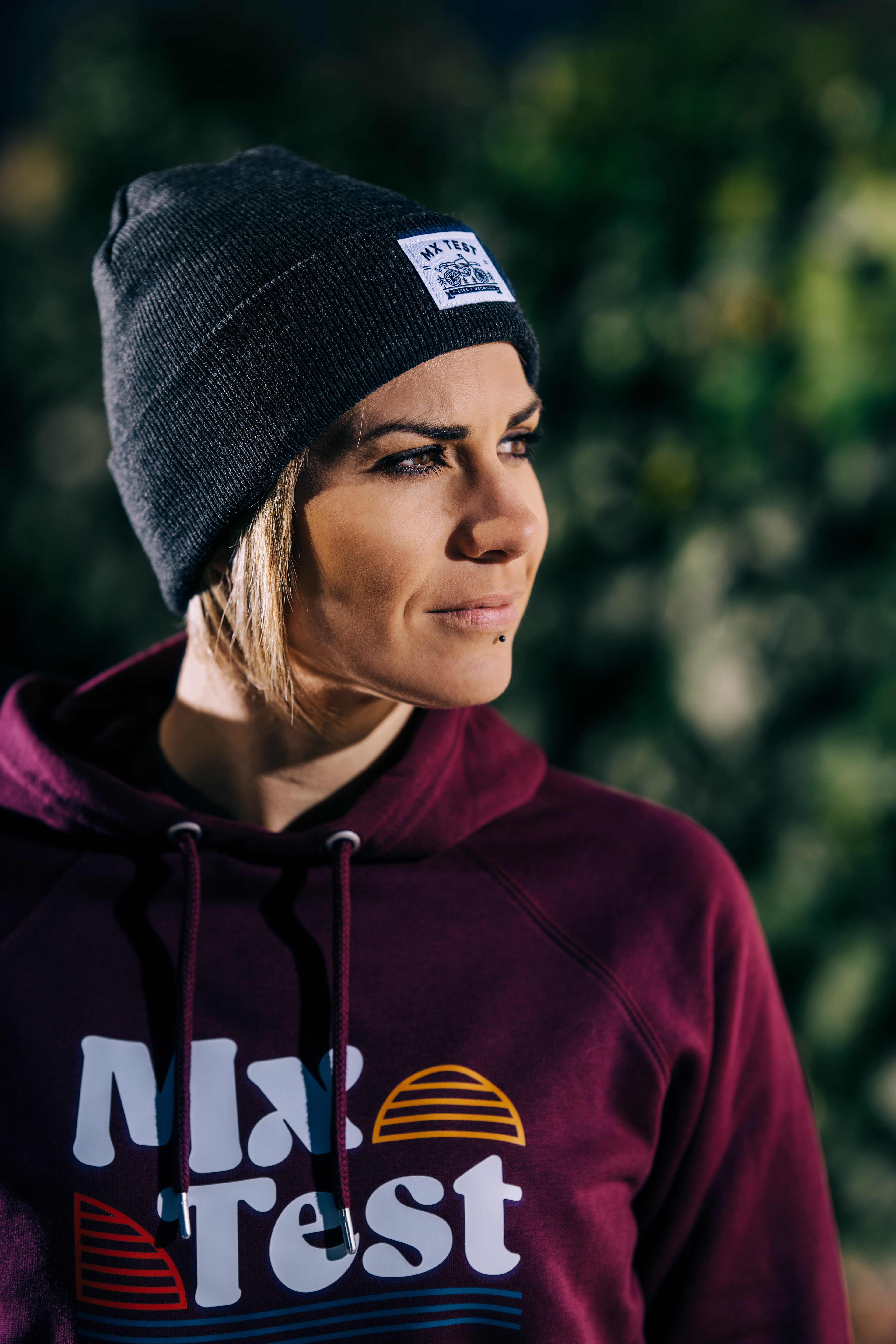 Sweatshirt SEVENTIES STROKE / Bonnet MX TEST