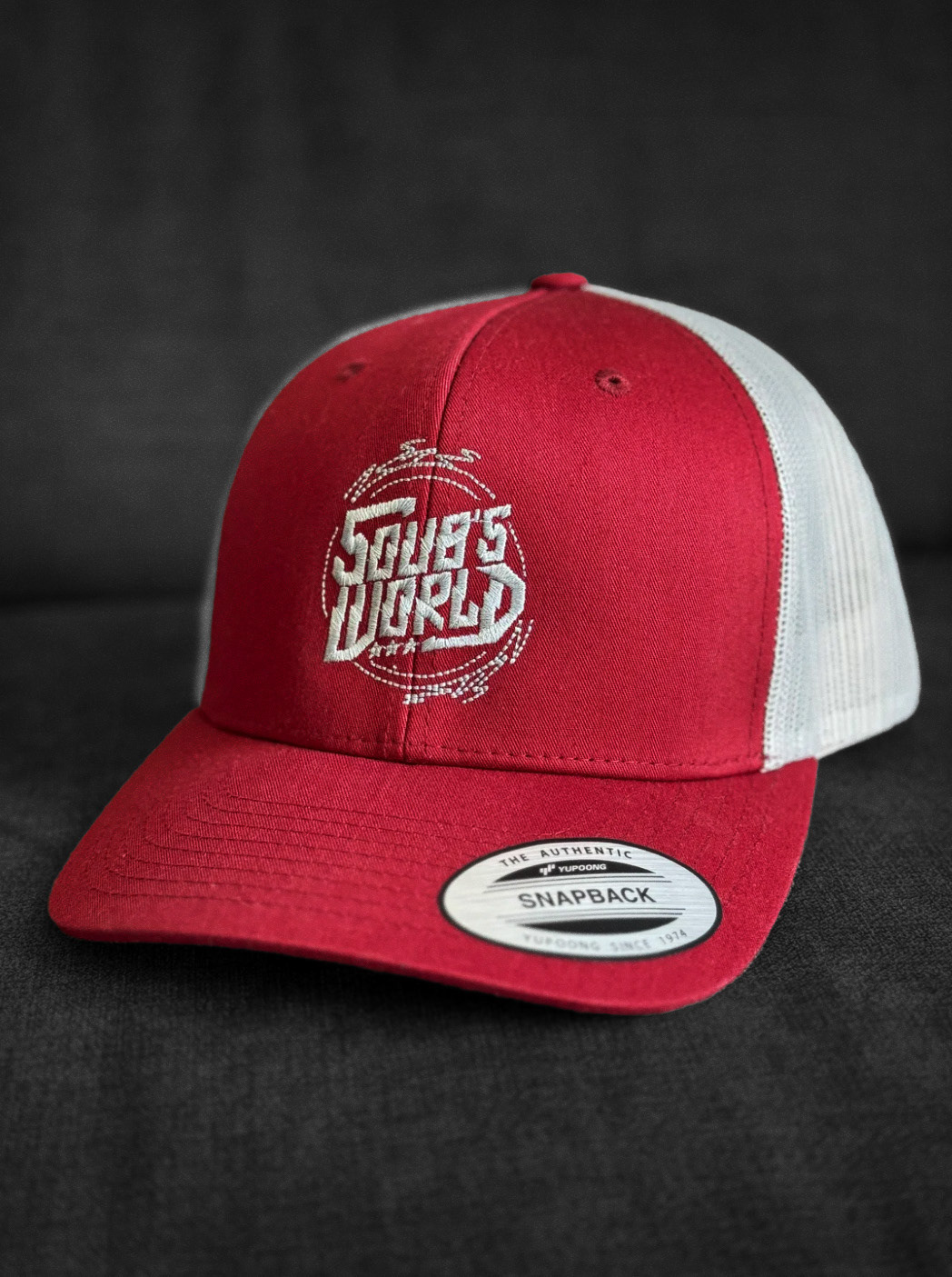 Réalisation casquette brodée SOUB'S WORLD