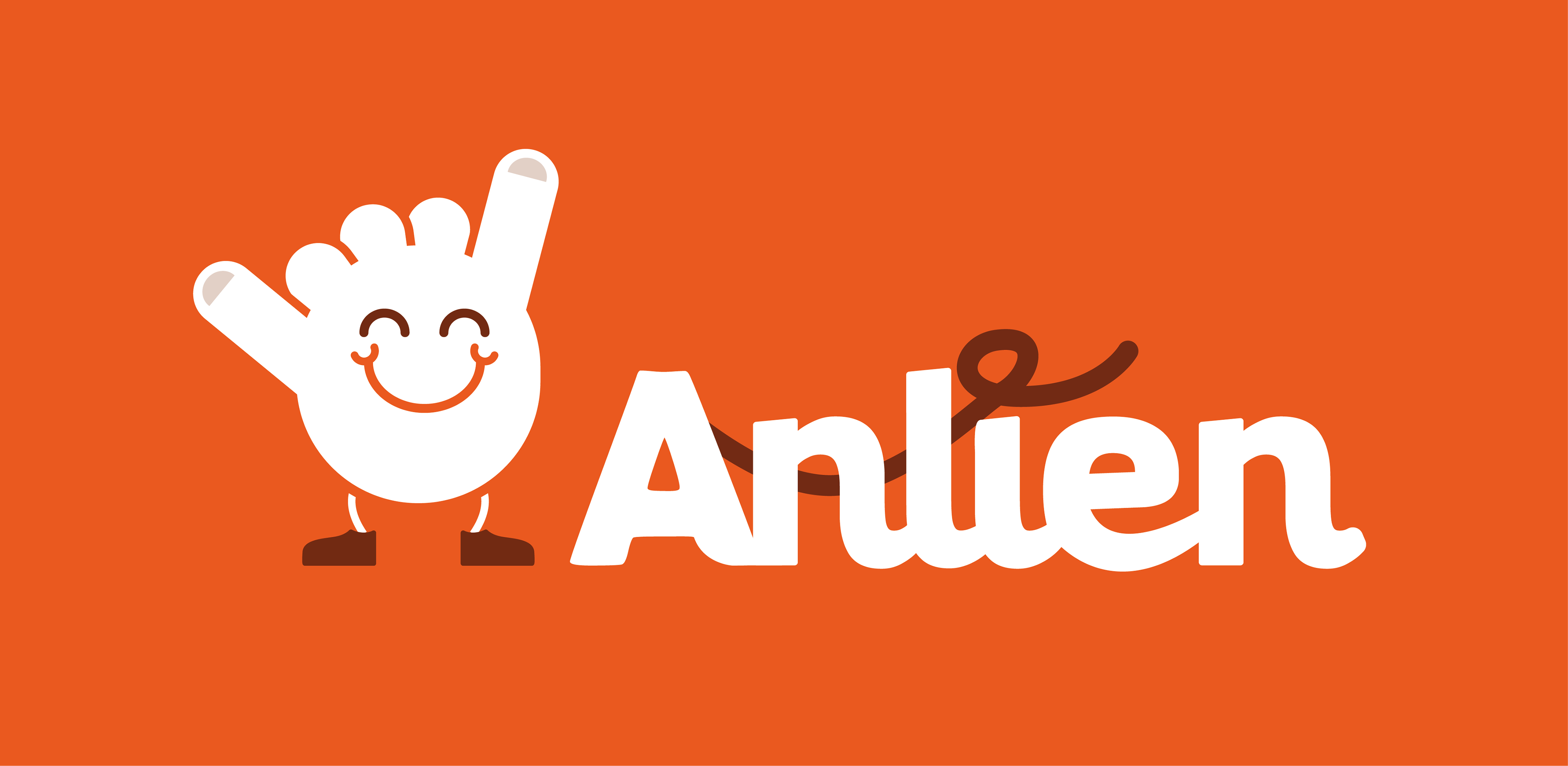 Création du logo et de la typographie pour l'application ANLIEN