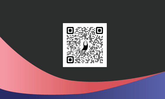 Back of personal business card.