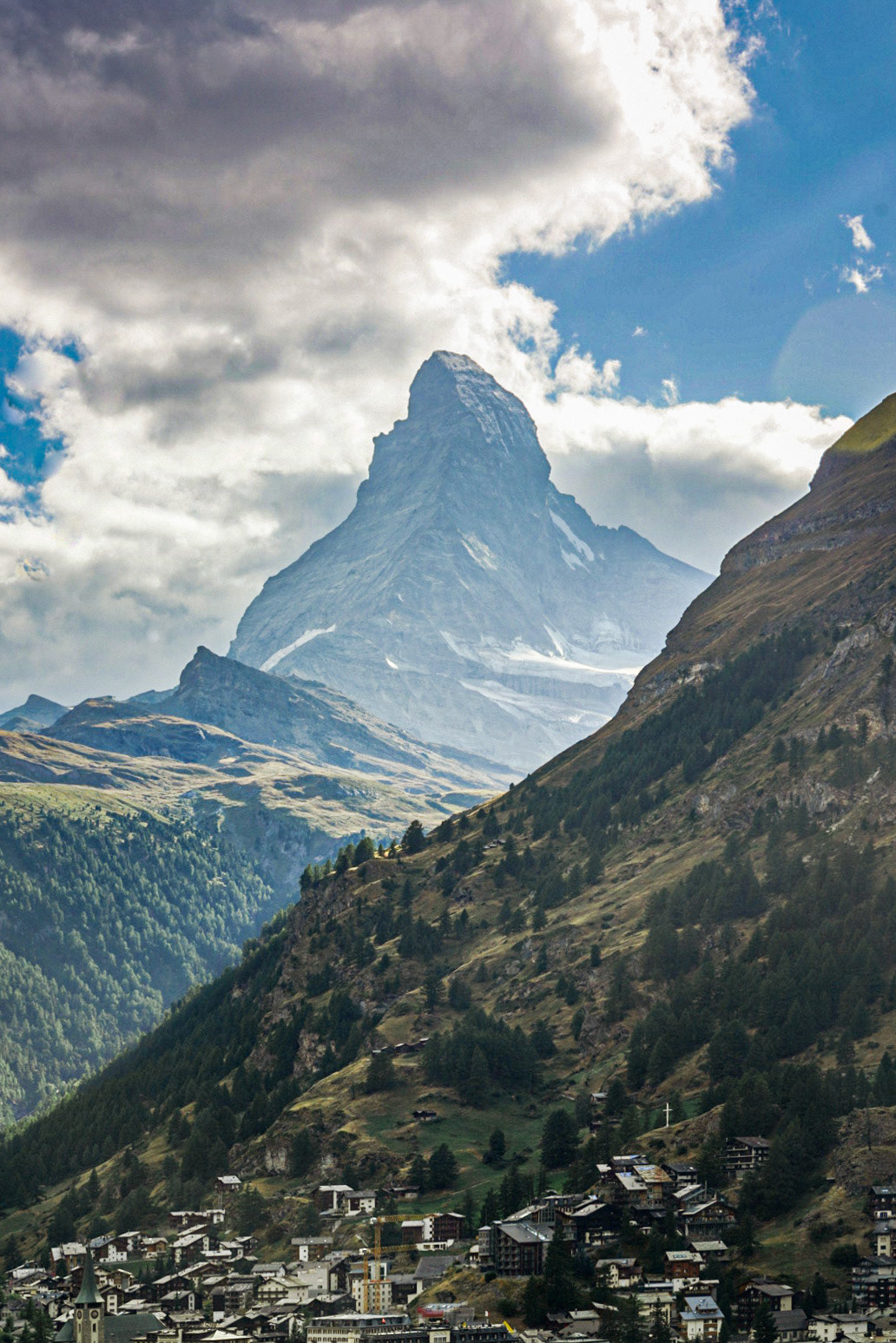 Matterhorn as seen from Zermatt