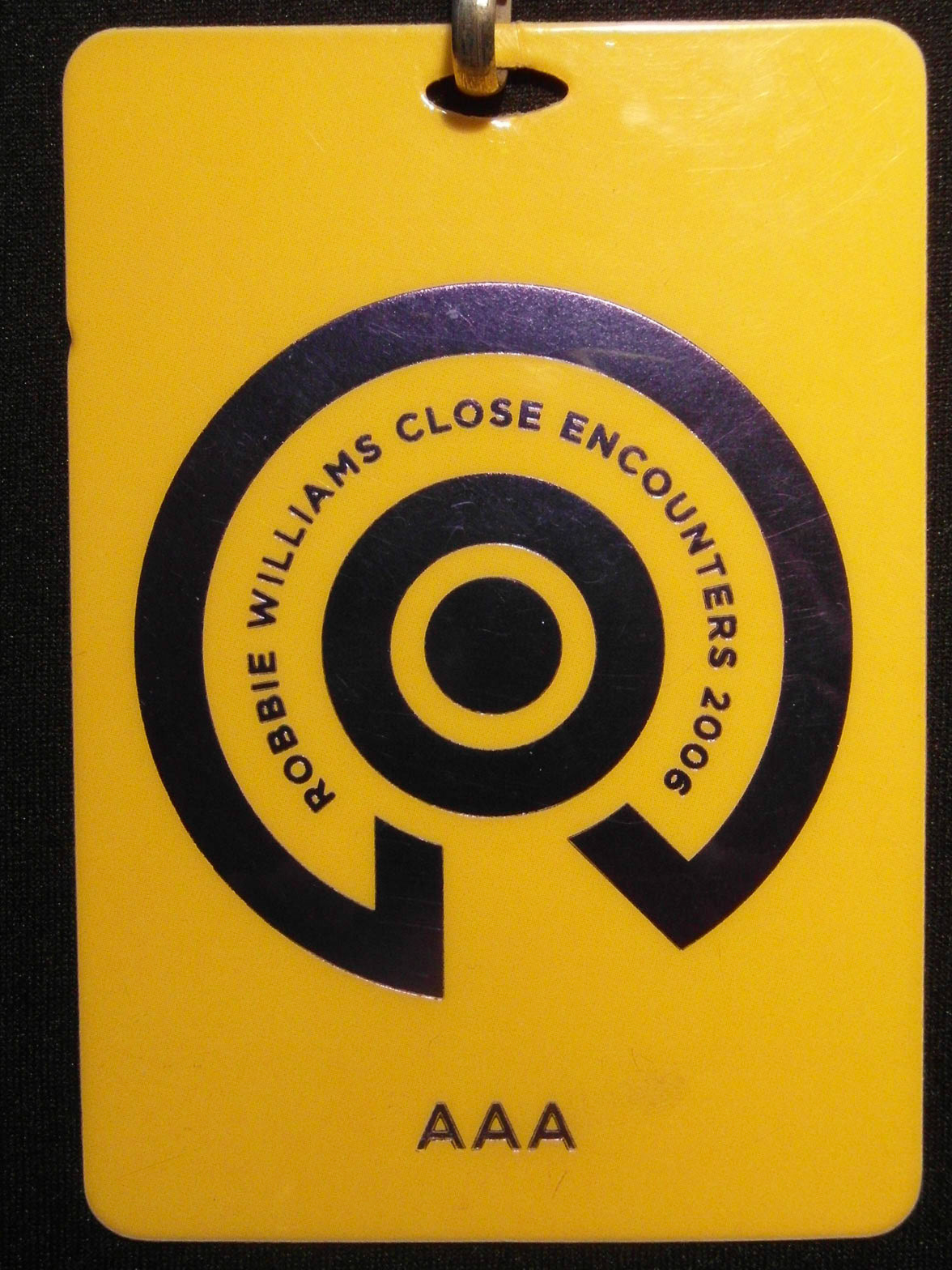 Tourpass Robbie Williams