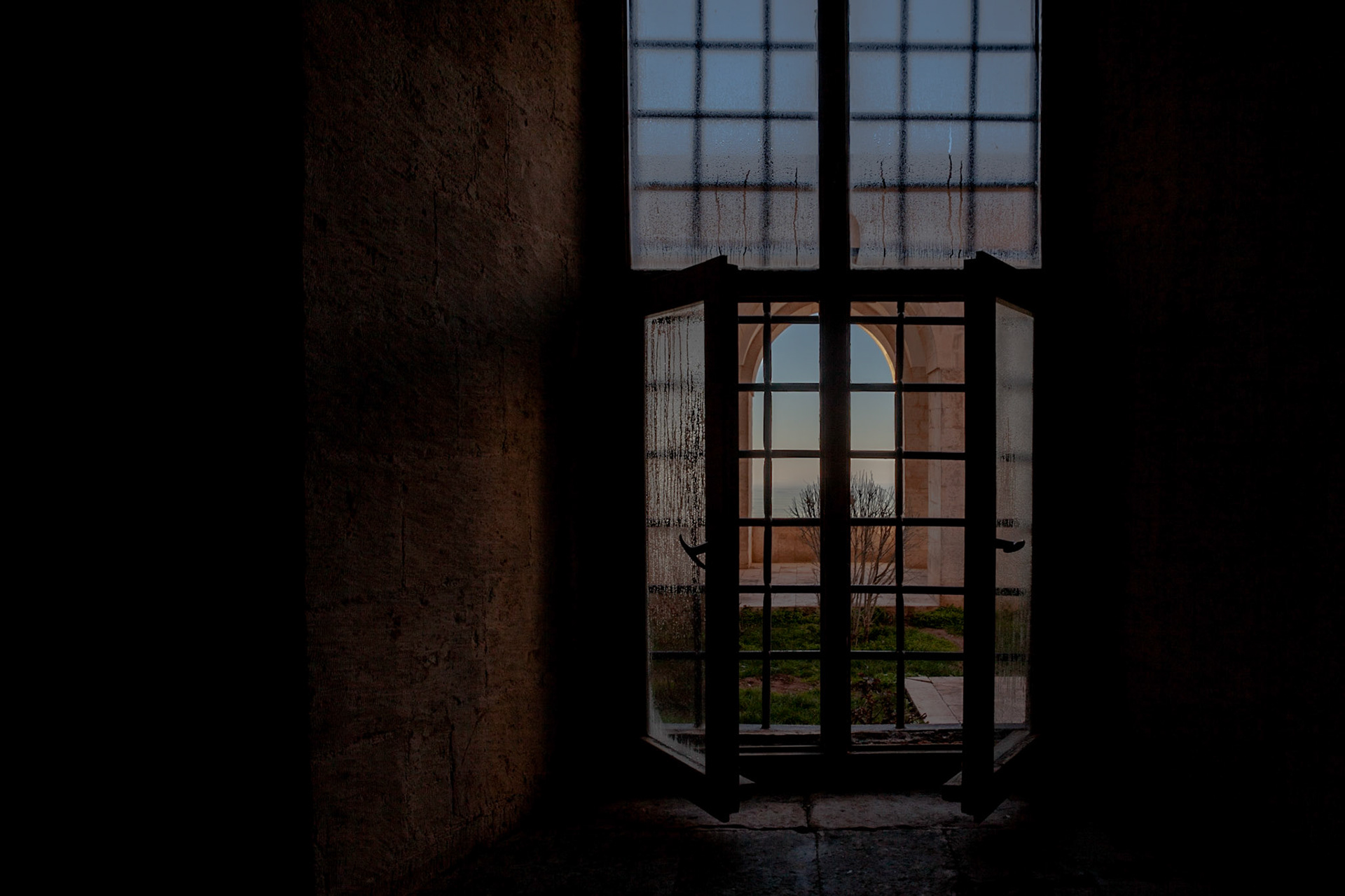 At the cradle of civilization overlooking the "Land between rivers" (Mesopotamia, between the Tigris and Euphrates rivers) at sunrise in present day Southeastern Anatolia