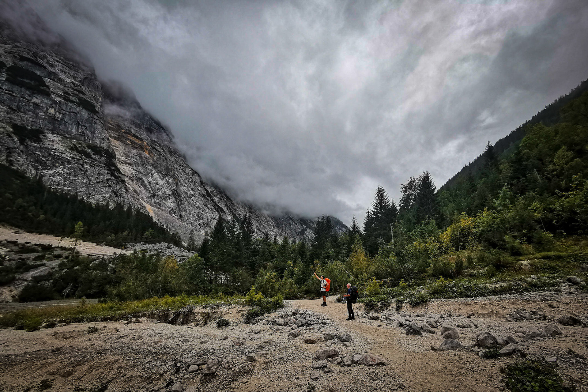 Zugspitze ascend via Reintal route, day 1