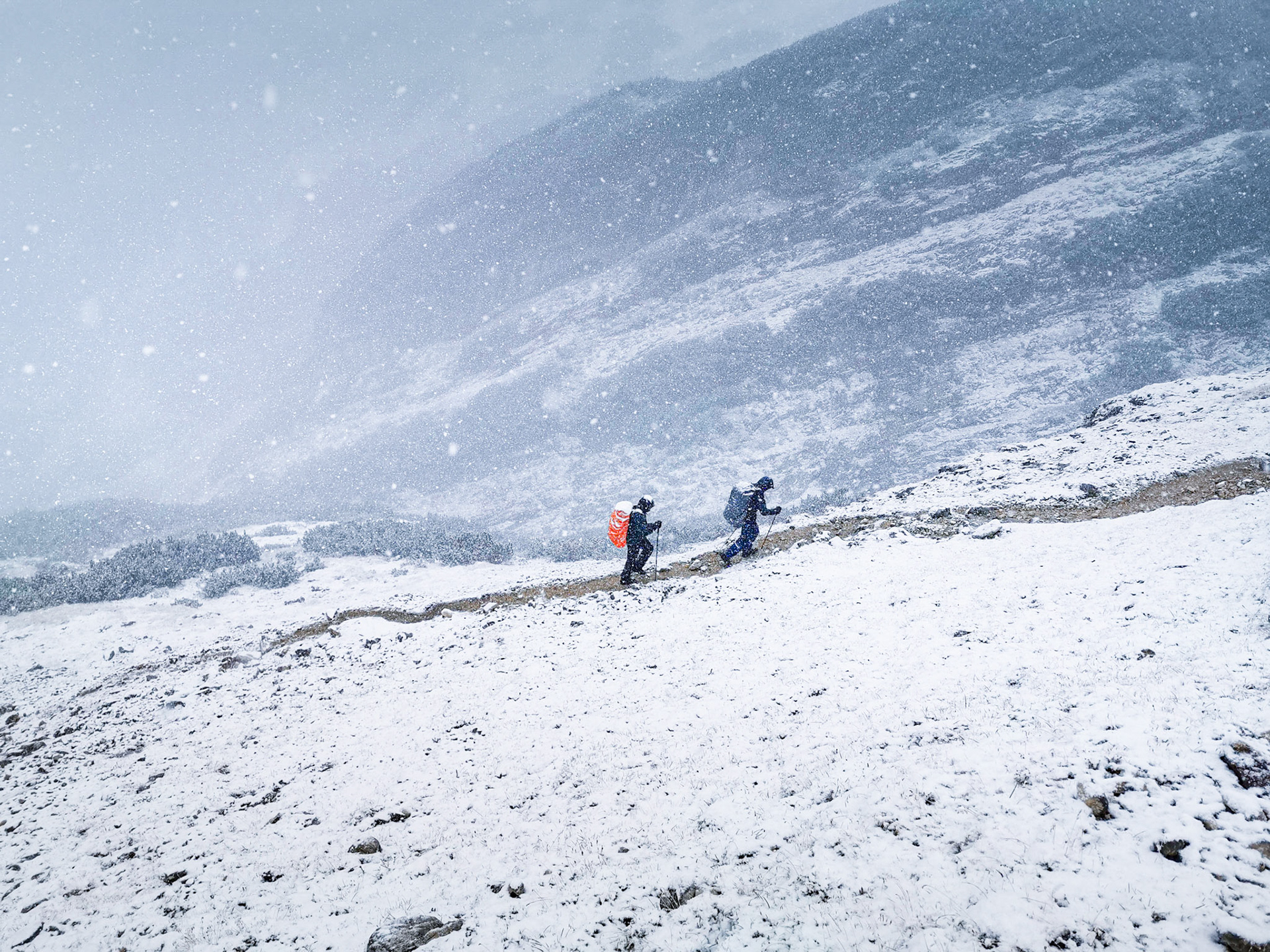 Zugspitze ascend via Reintal route, day 3