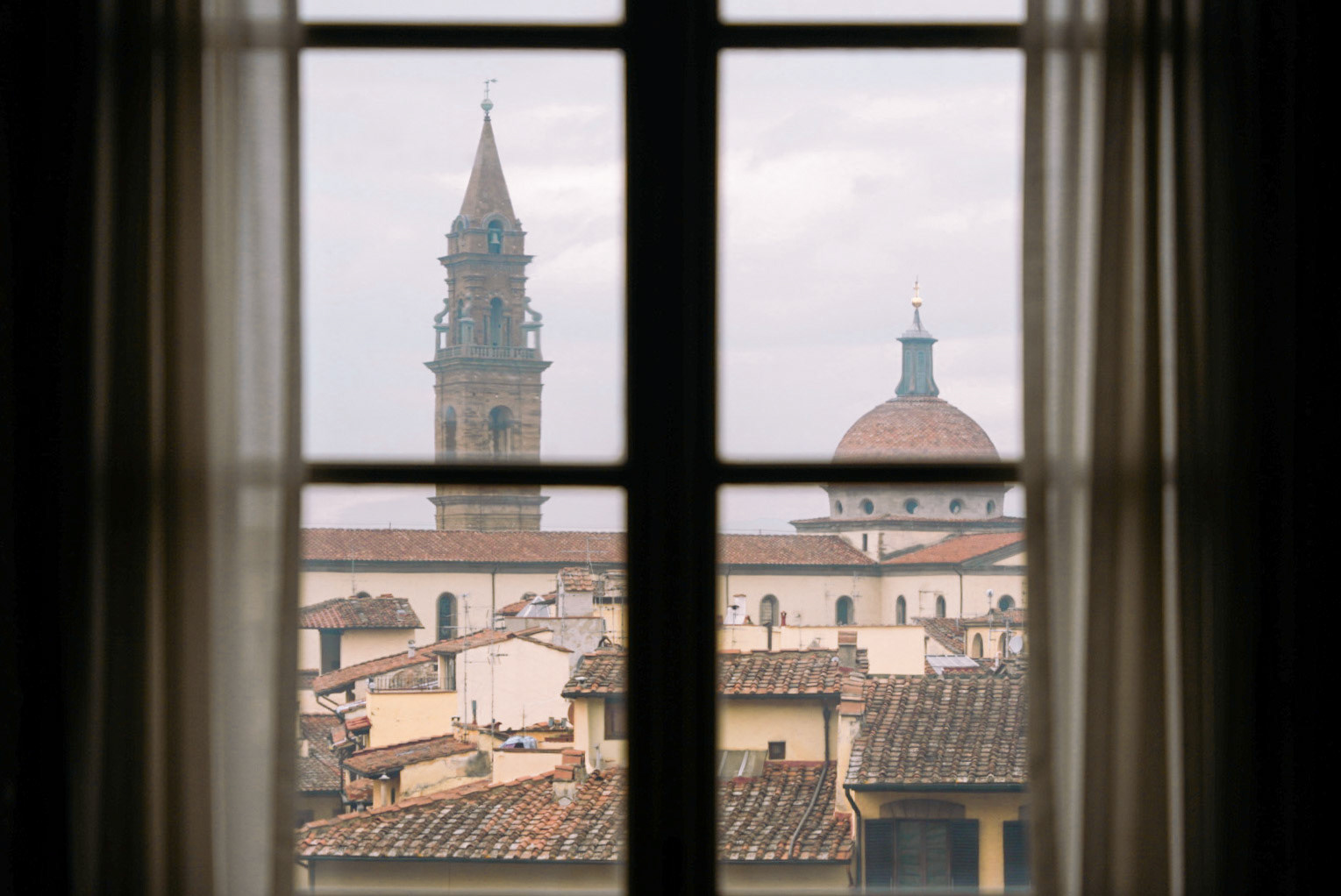 Basilica di Santo Spirito as seen from the Palazzo Pitti