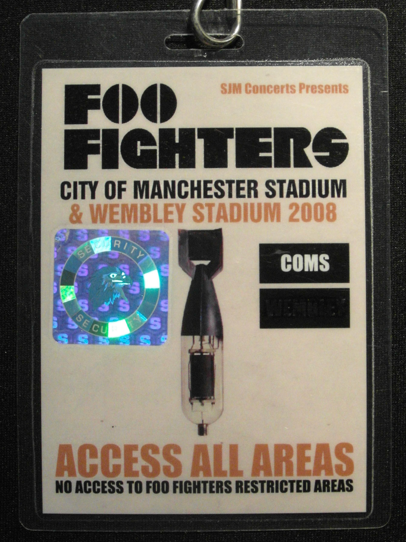 Tourpass Foo Fighters