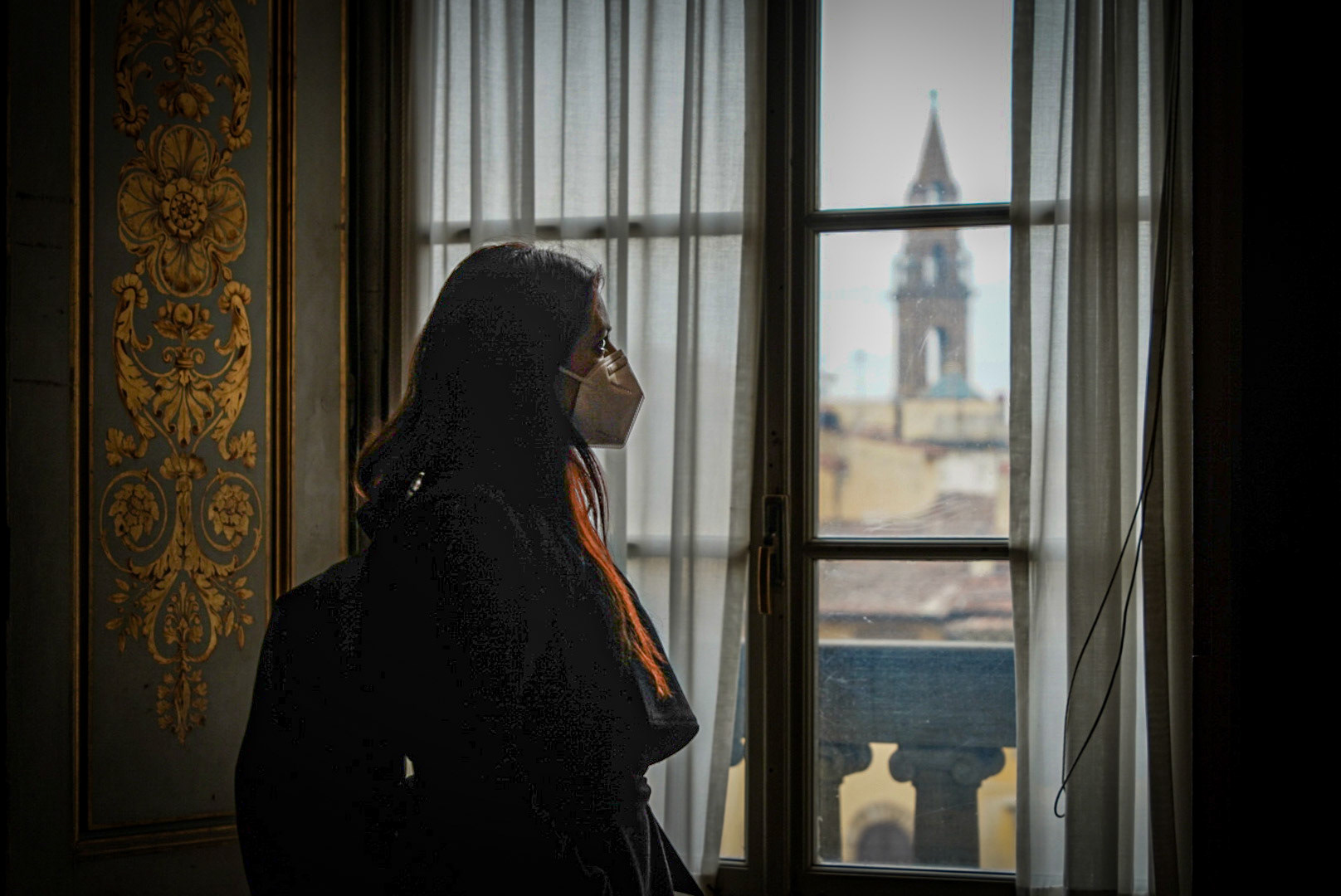 Basilica di Santo Spirito as seen from the Palazzo Pitti
