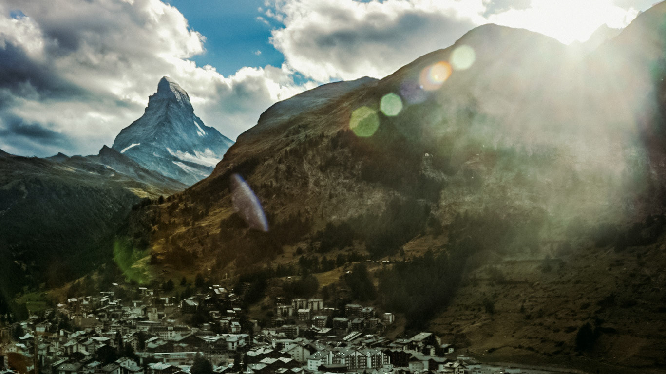 Matterhorn as seen from Zermatt