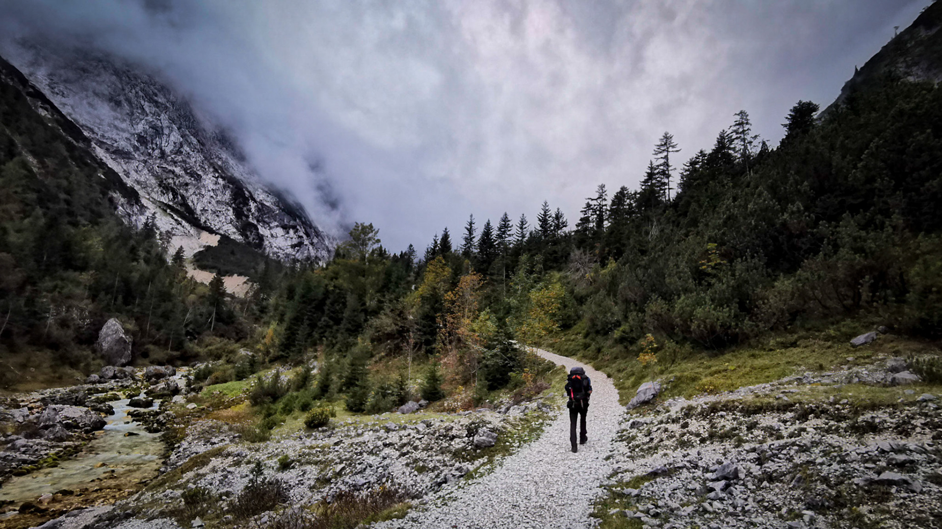 Zugspitze ascend via Reintal route, day 1