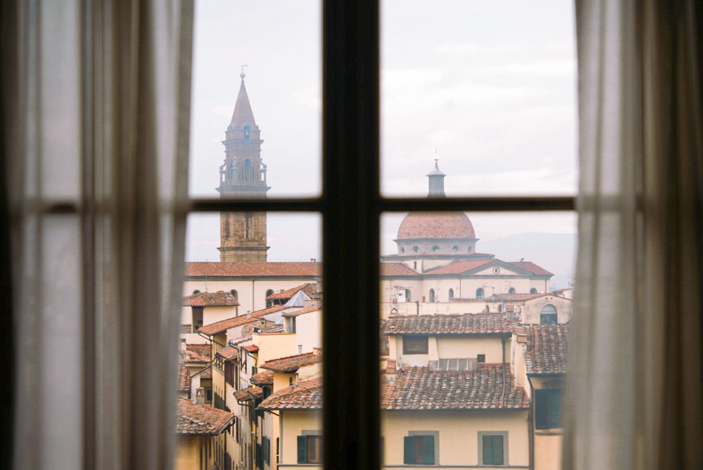 Basilica di Santo Spirito as seen from the Palazzo Pitti