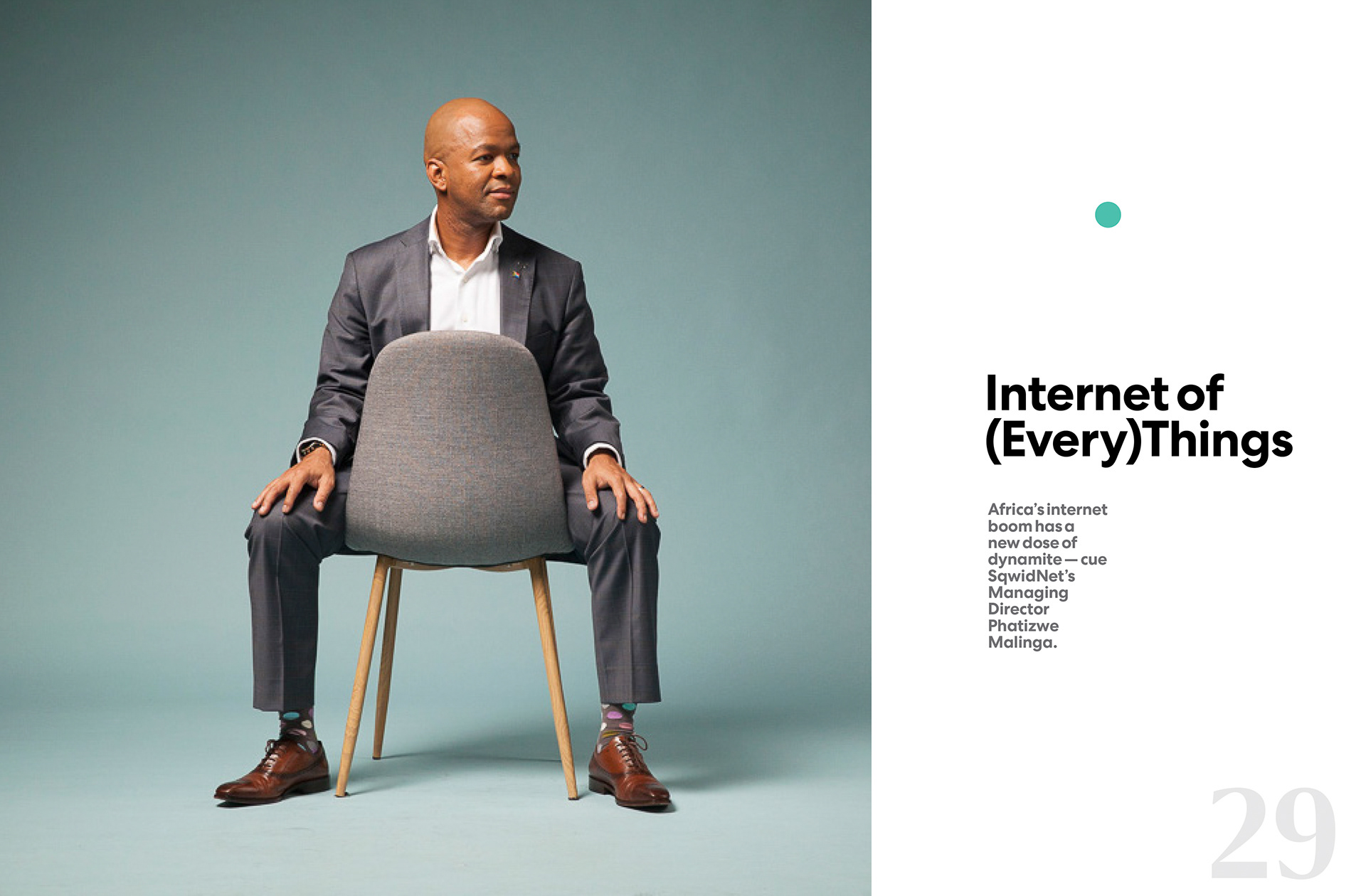 Fast Company Mag - Phathizwe Malinga of Sqwidnet Telecoms