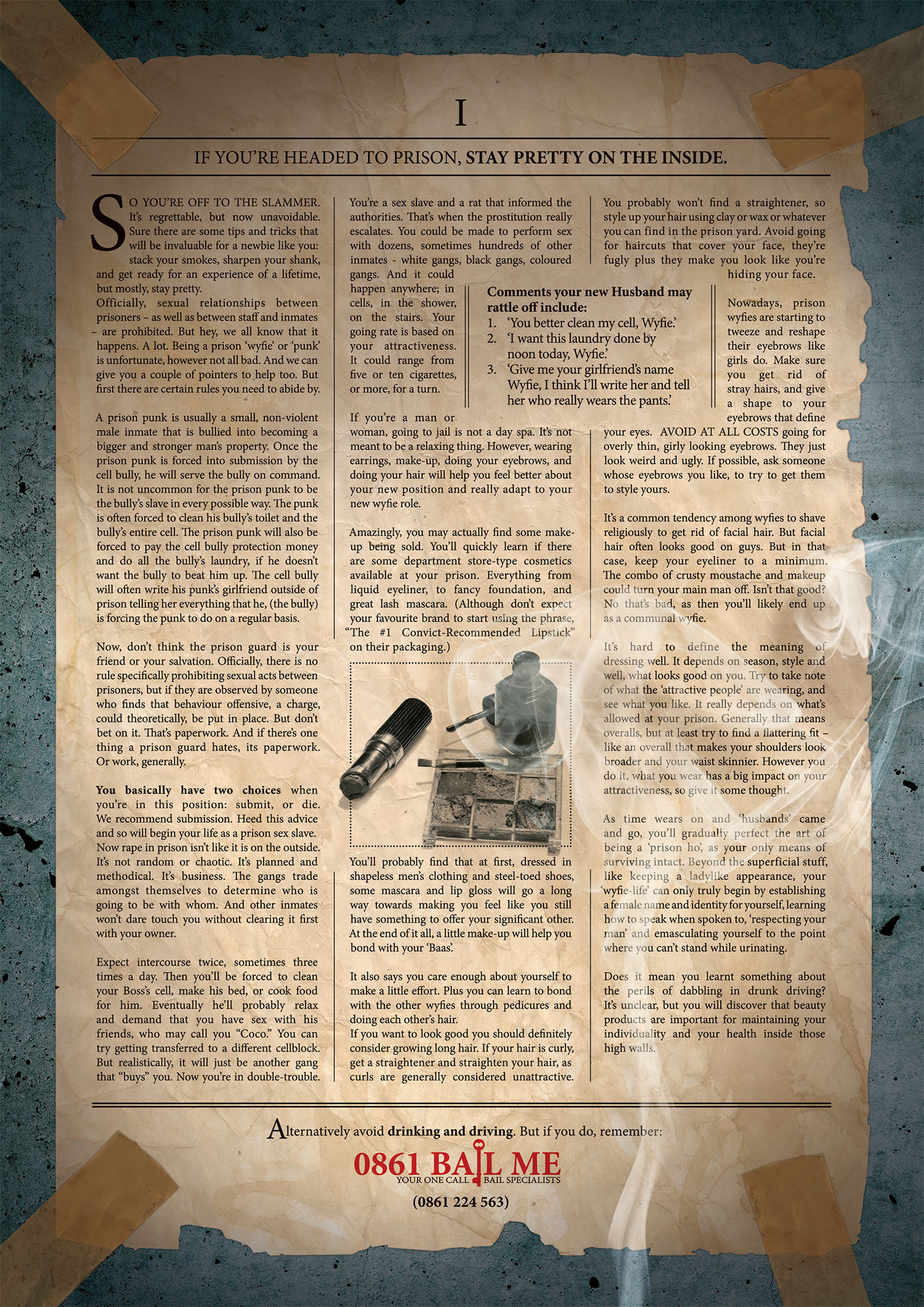 Dojo115 - Bail Me - Make-up Kit