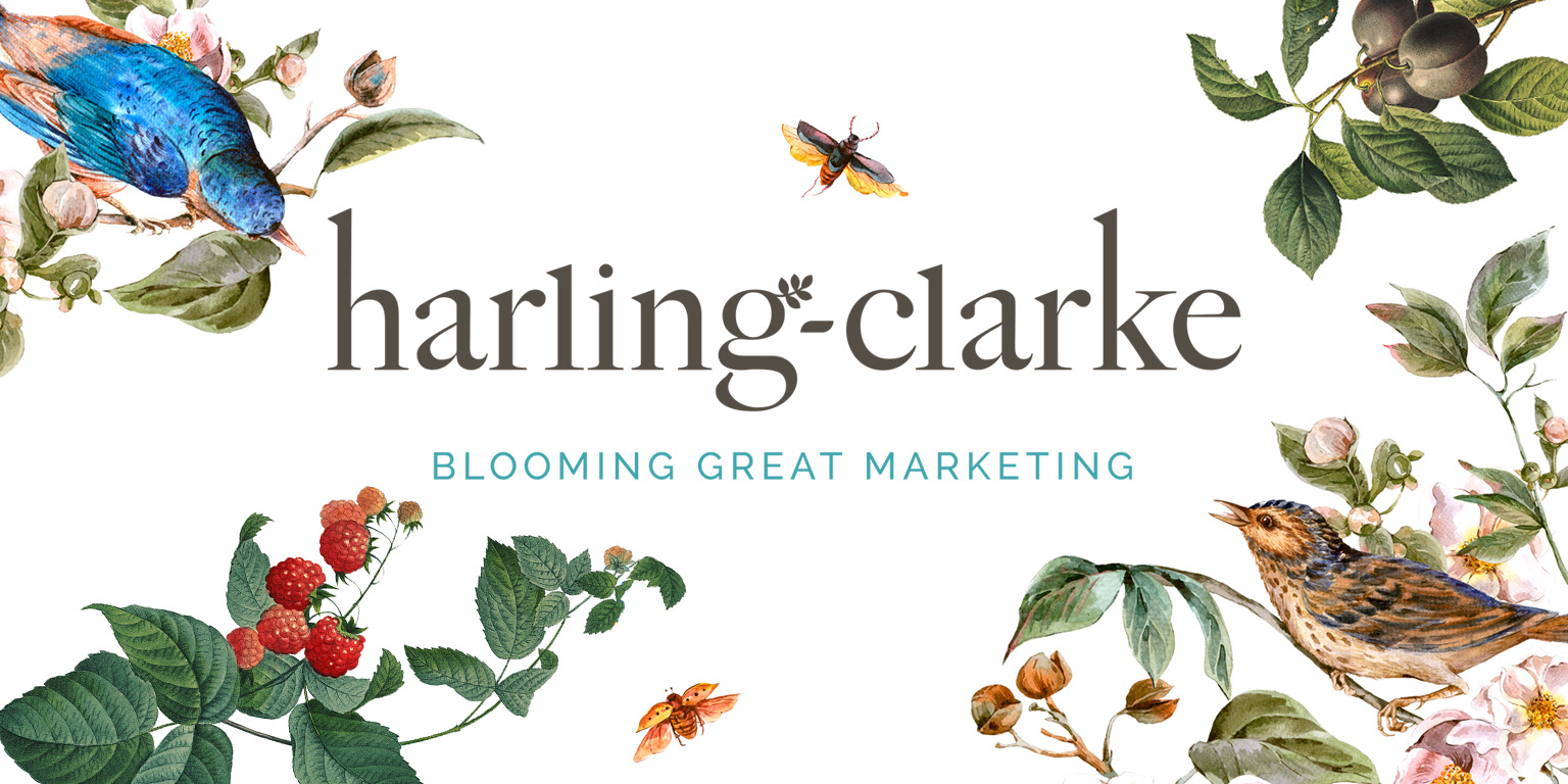 Harling Clarke logo and corporate style