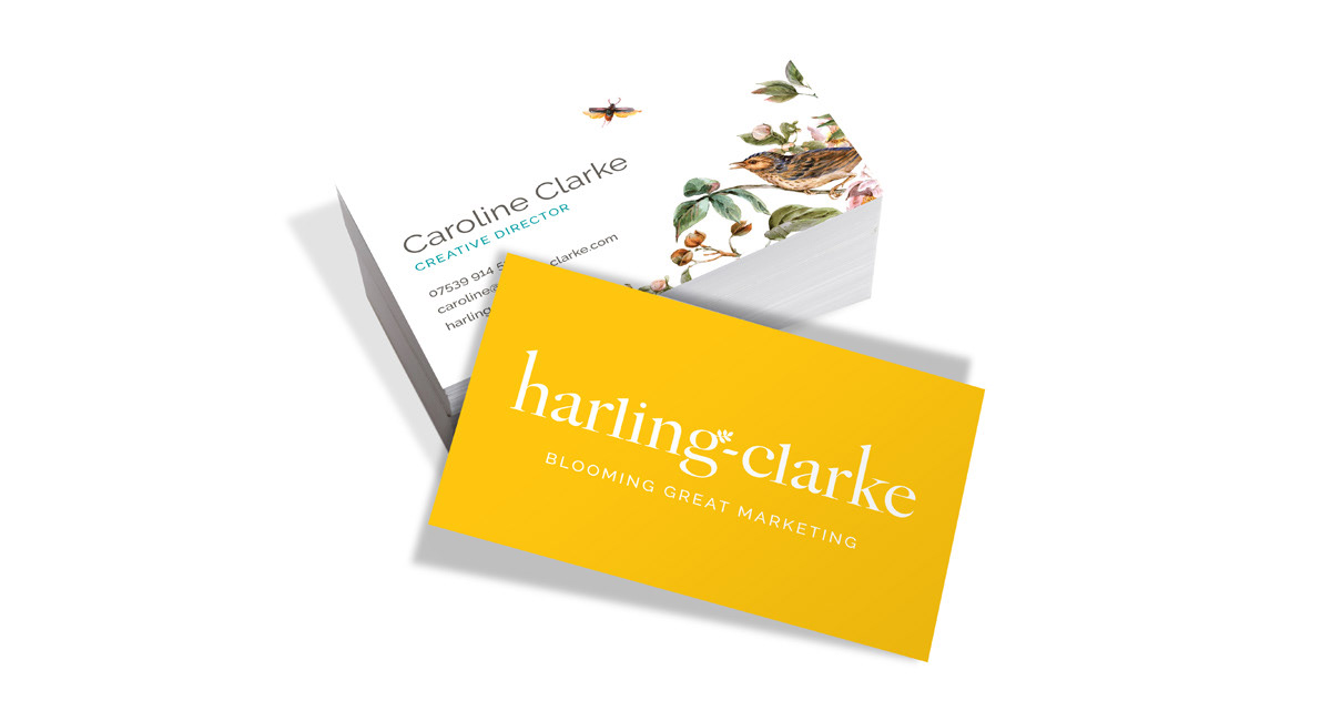 Harling-Clarke business card example