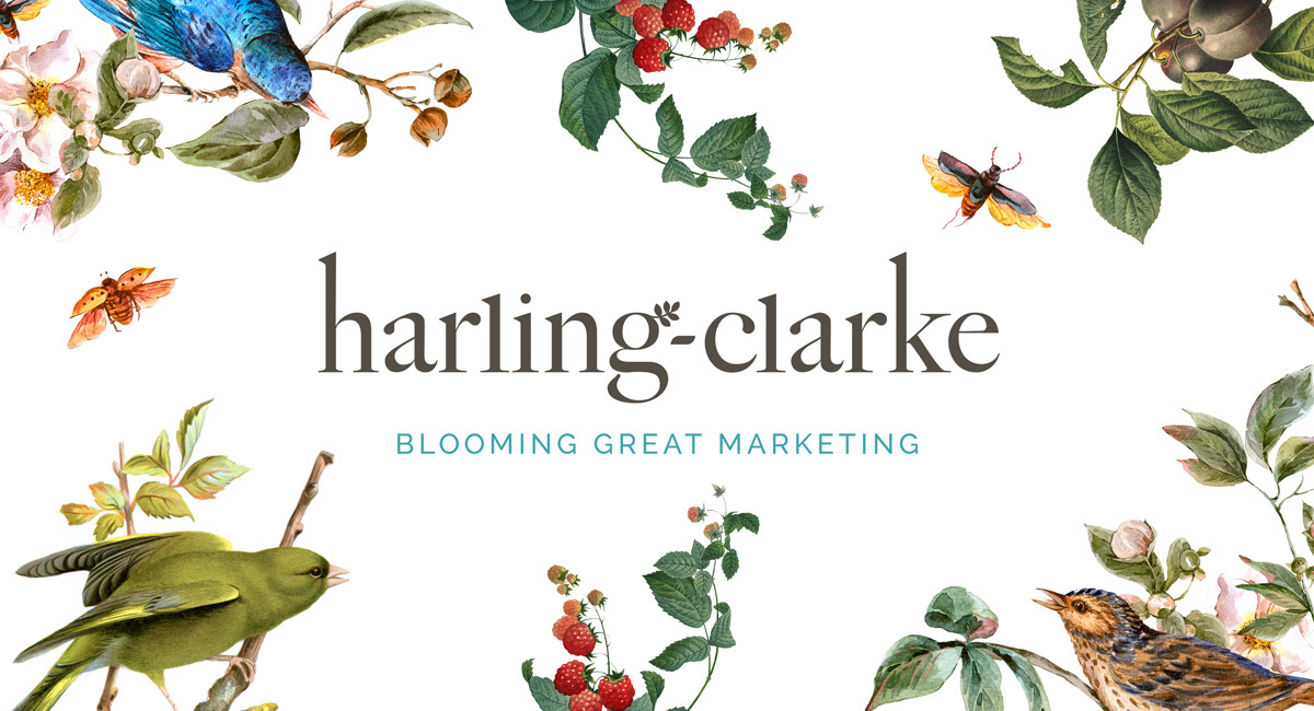 Harling-Clarke logo and brand style images