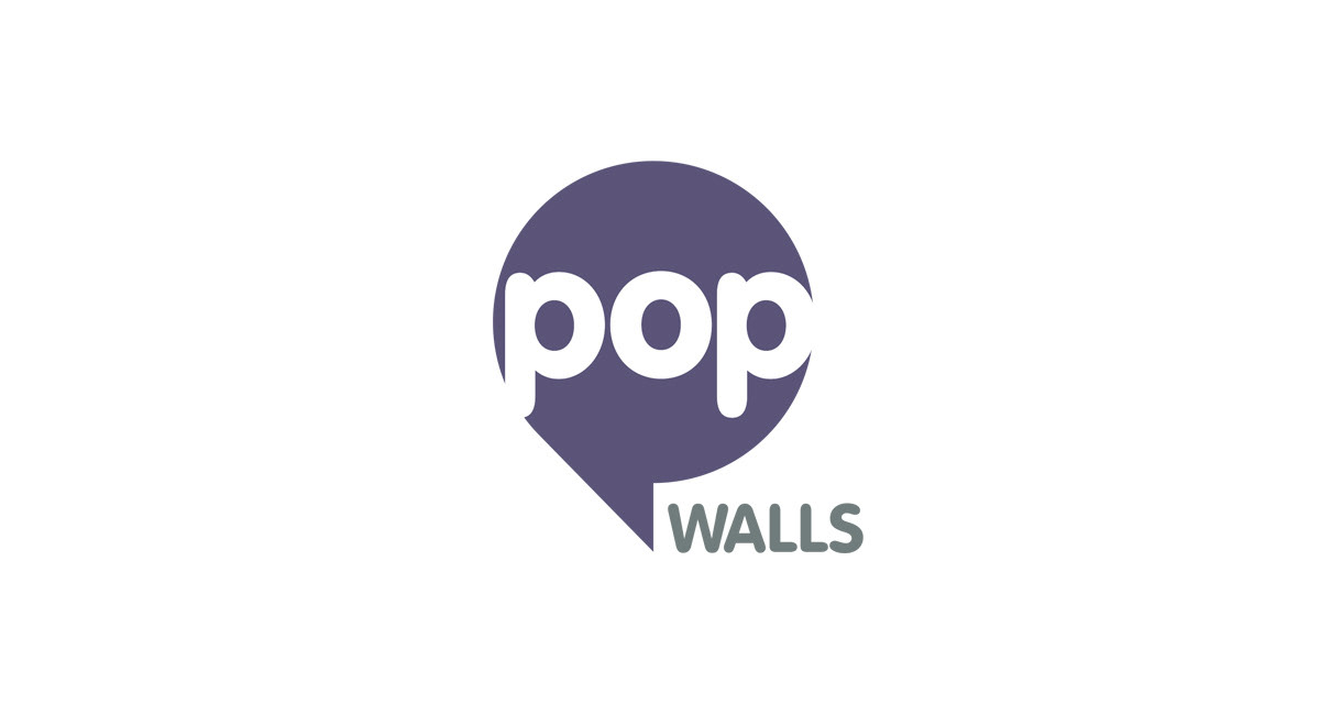 Pop walls logo
