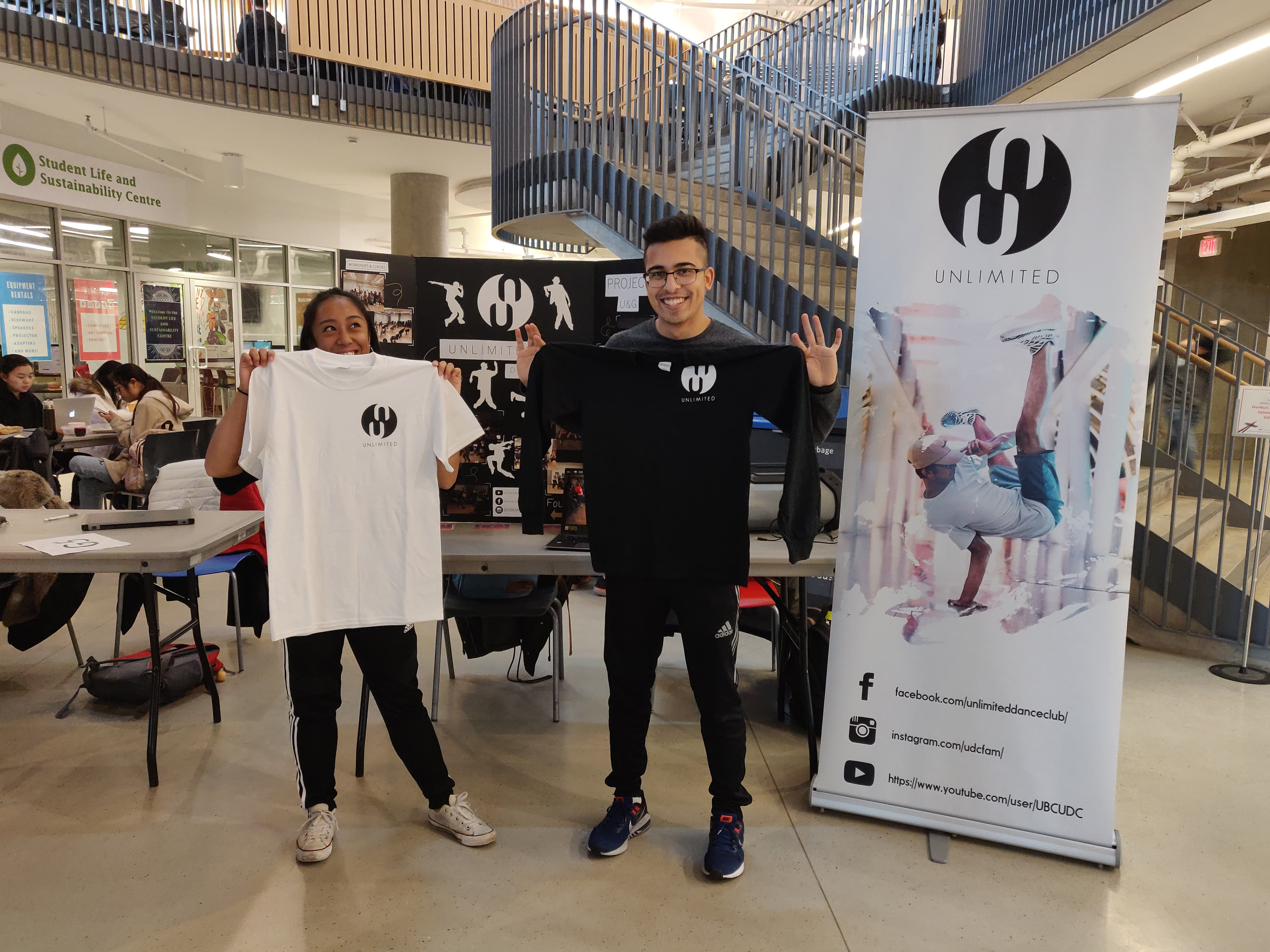 Imagine Day Booth at UBC Nest