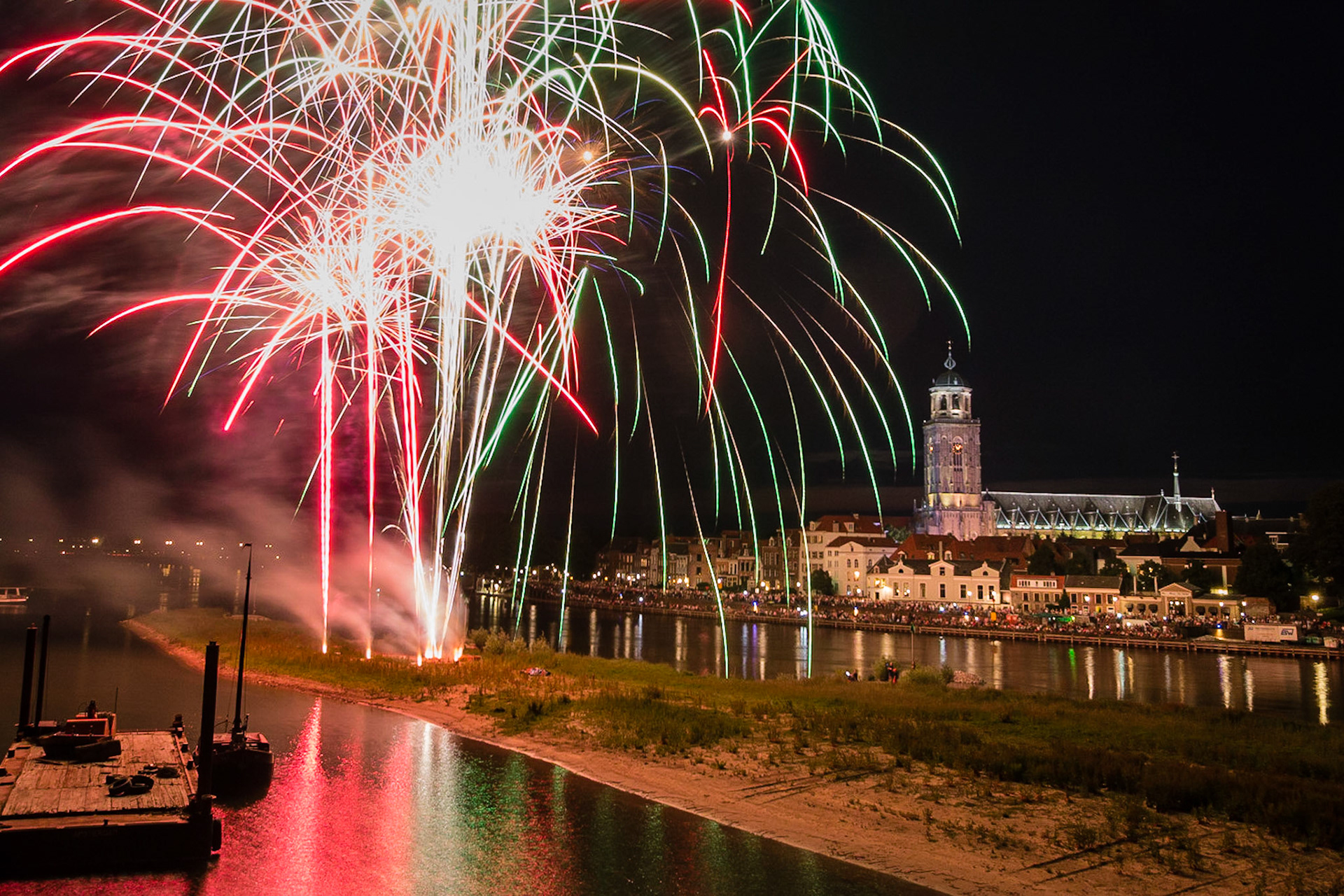 Vuurwerk - Deventer Zomerkermis