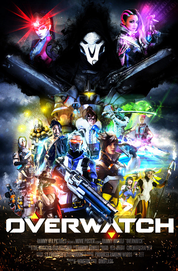 "Overwatch" game fan poster