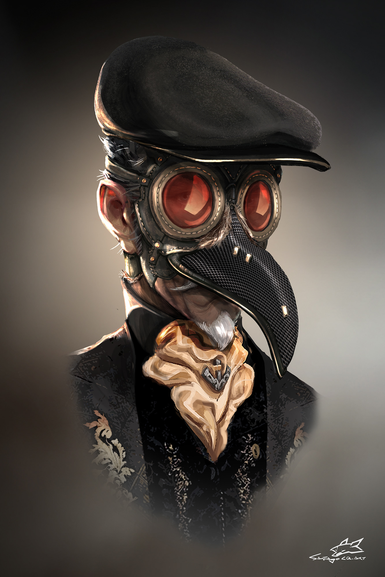 Grand Toko Character portrait illustration