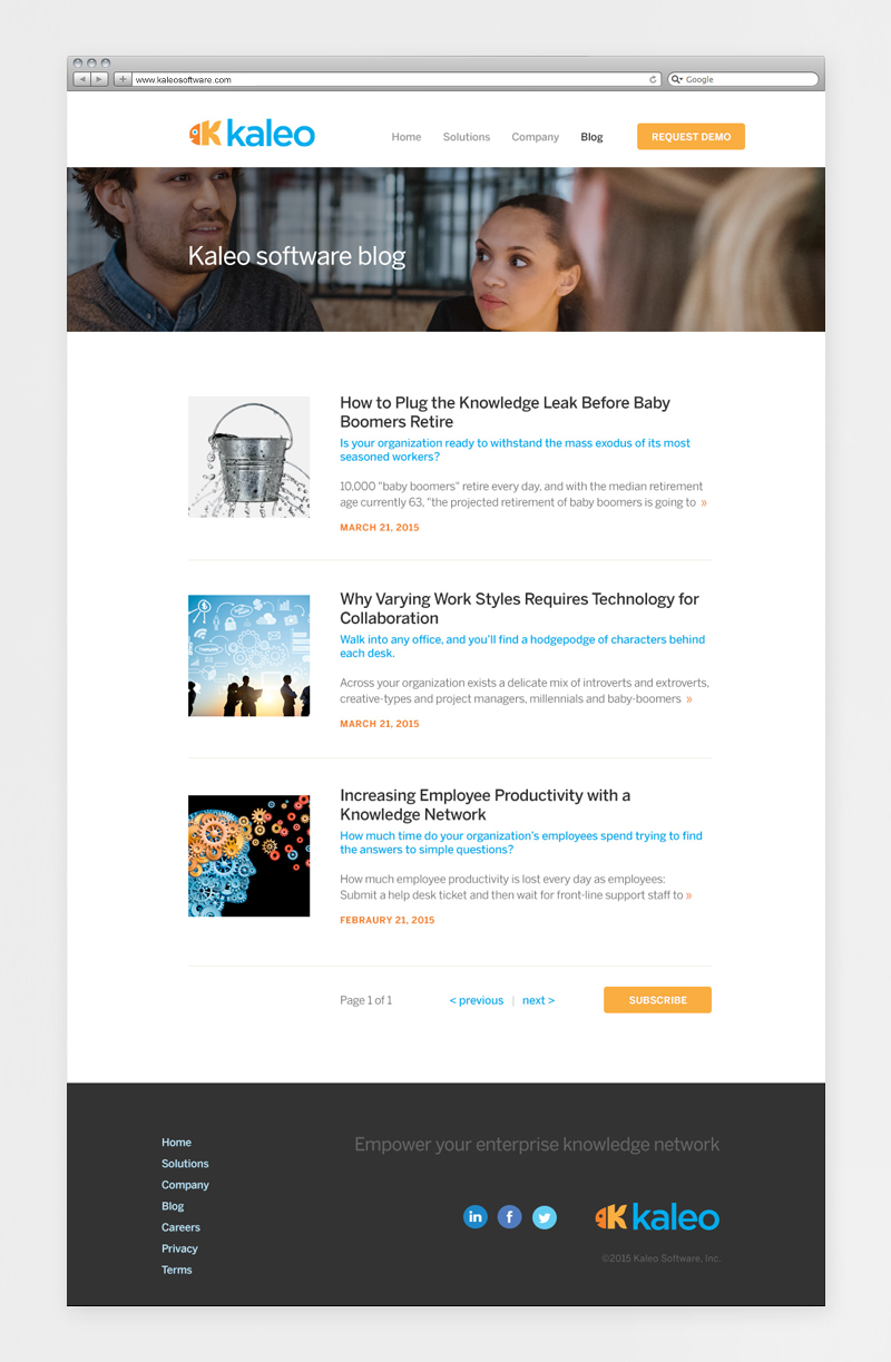 Kristen Ding Design for early stage startups Kaleo Software