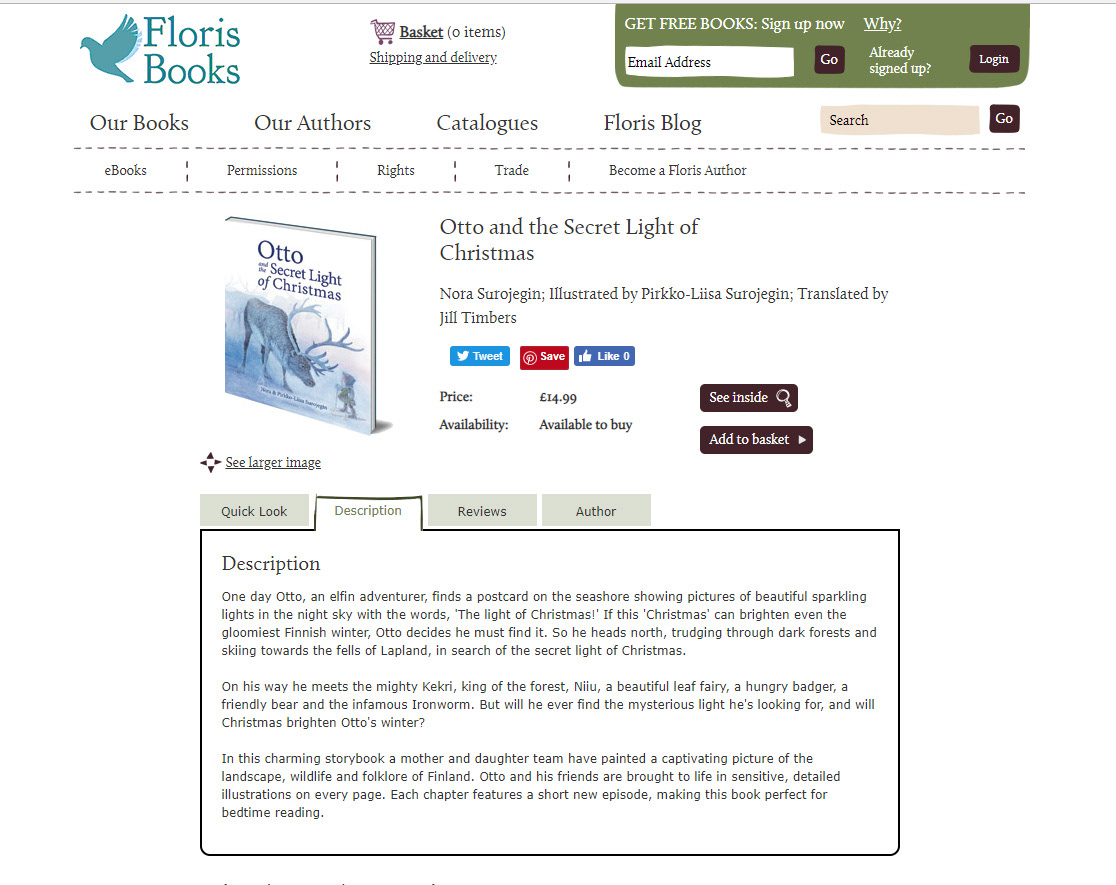 Otto on Floris Books' site