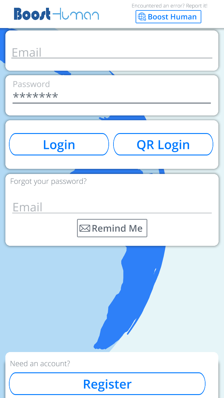 Login Screen - Old UI
