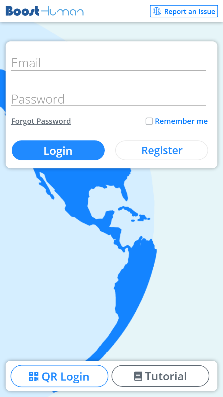 Login Screen - New Design