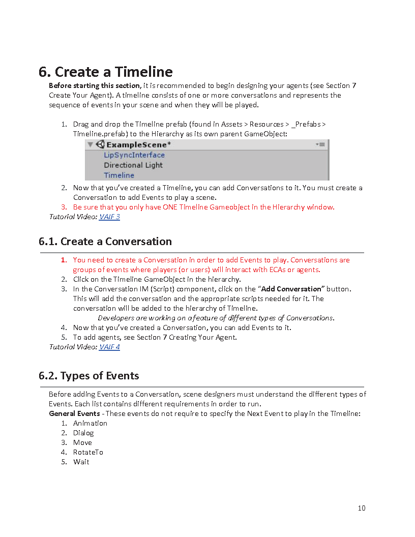 Page from Quick Help Guide