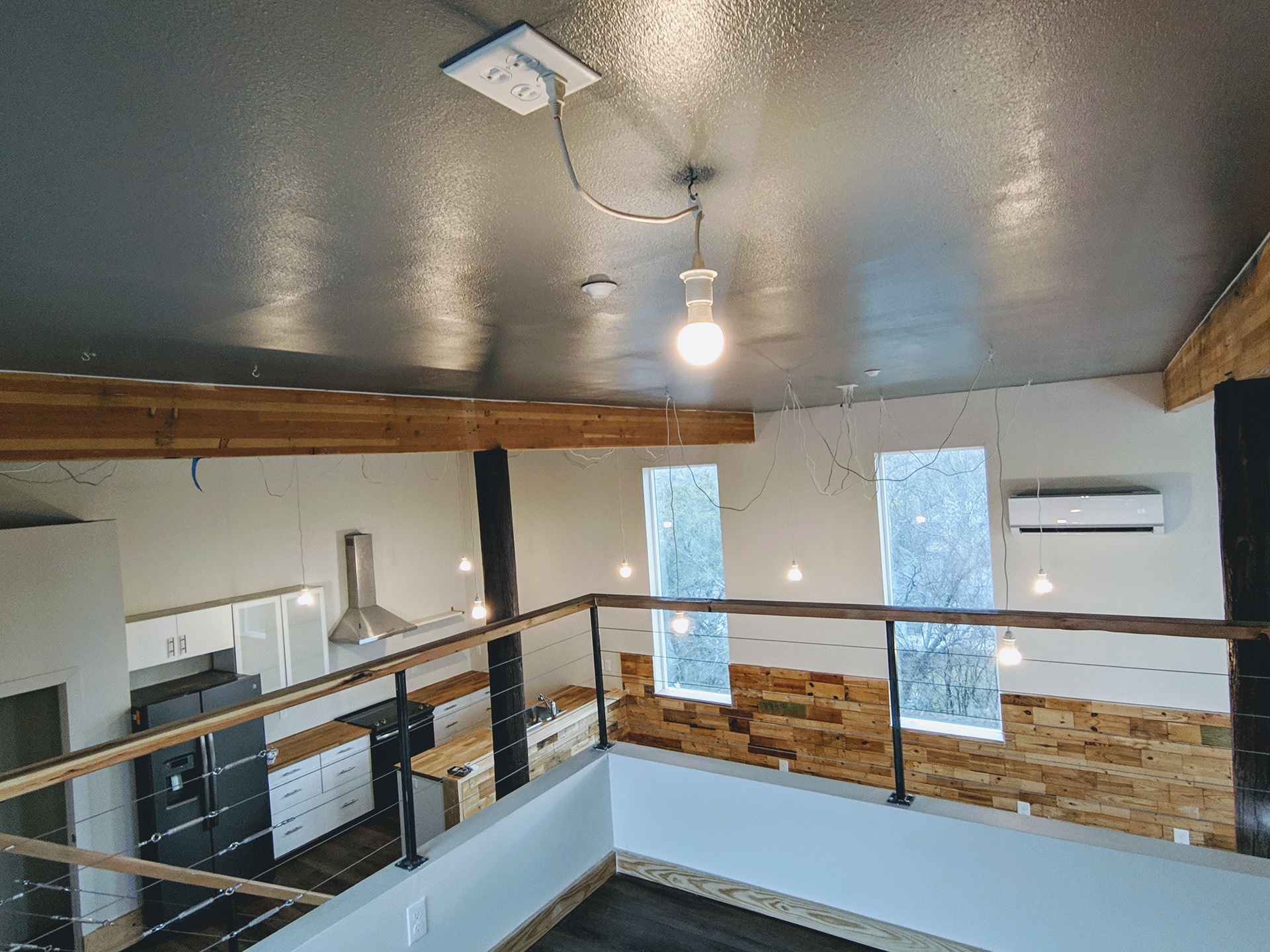 Lofted Bedroom