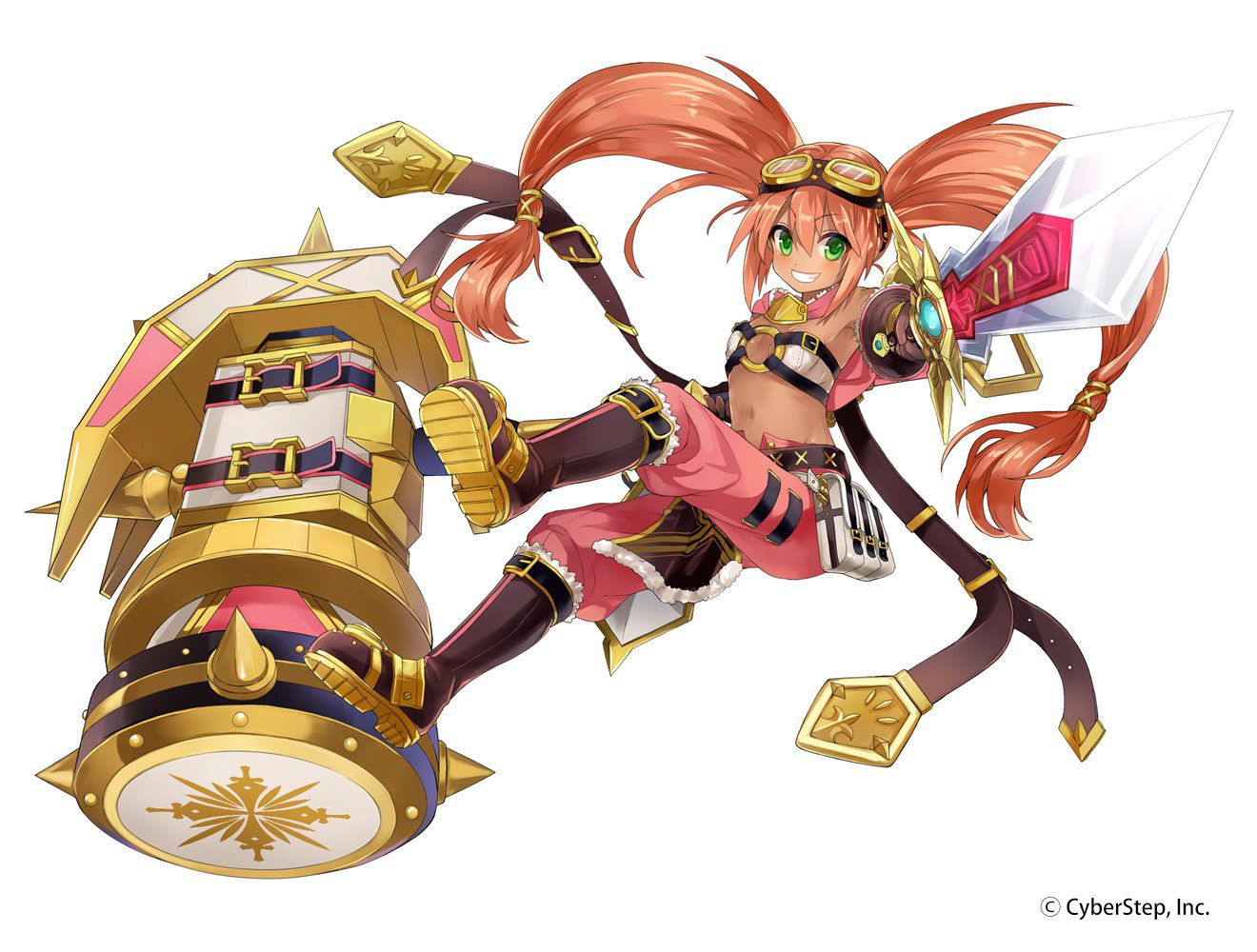 【サイバーステップ株式会社】コズミックブレイク 「ヴェルーカ」立ち絵イラスト1点/2018年2月リリース
