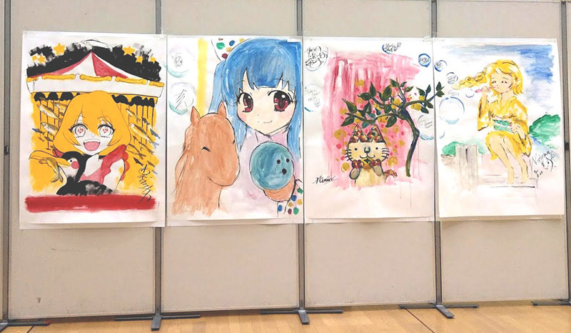 マーサ21 ライブペイント
