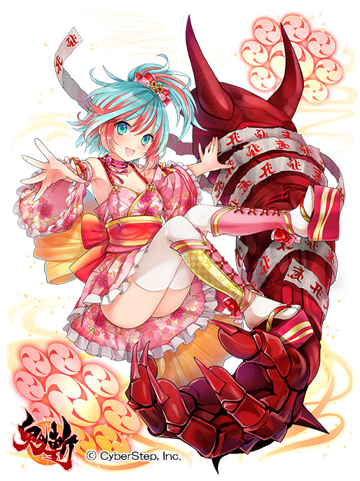 【サイバーステップ株式会社】鬼斬 「降臨の書-宮本武蔵 桜芽-」立ち絵イラスト1点/2017年12月リリース