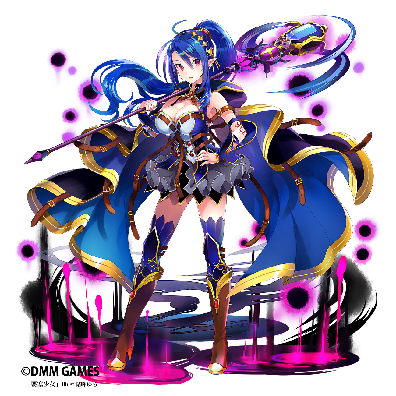 【株式会社スマイルマイスター】要塞少女 「ヒルダ」キャラデザ・立ち絵2点スチル2点/2020年3月リリース