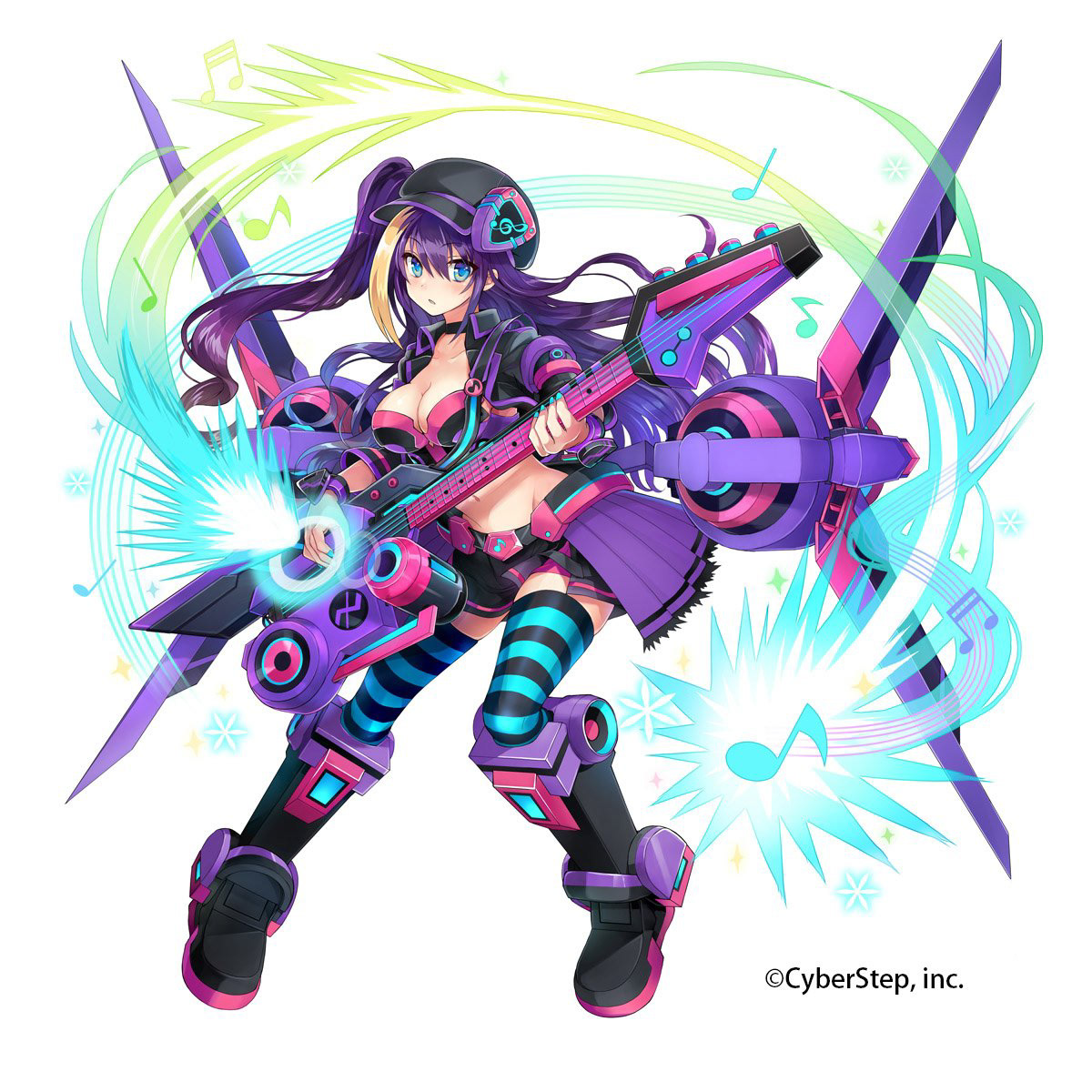【サイバーステップ株式会社】コズミックブレイク 「エレナ・オルタネイト」立ち絵イラスト1点/2018年4月リリース