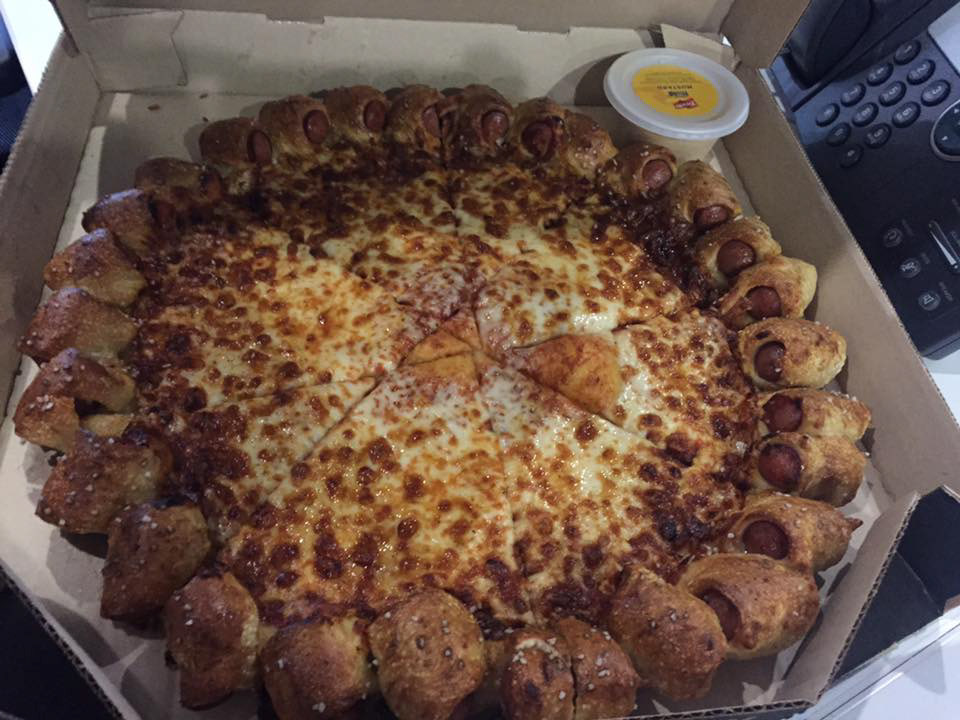 We dogfood our own app to ensure the CX and to try new pizzas!