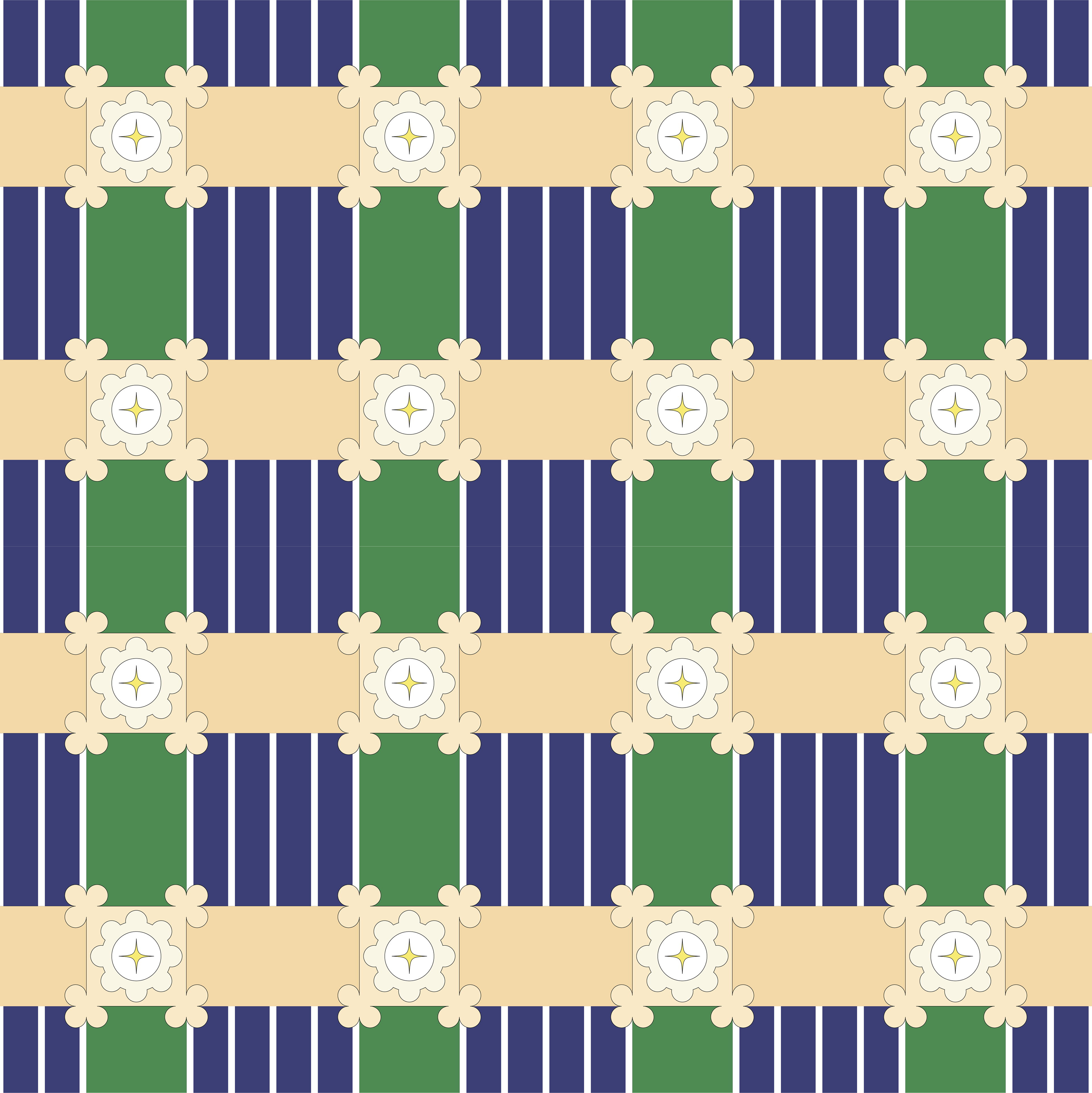 Final print using the imagination of how it may look like from a bird's eye view