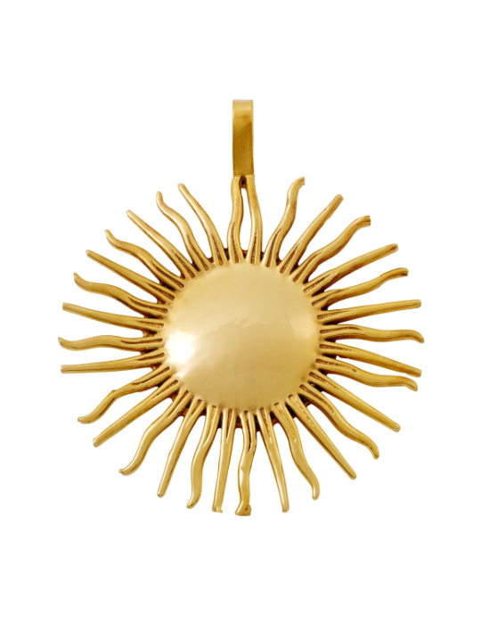 Argentinian Sun Necklace Charm