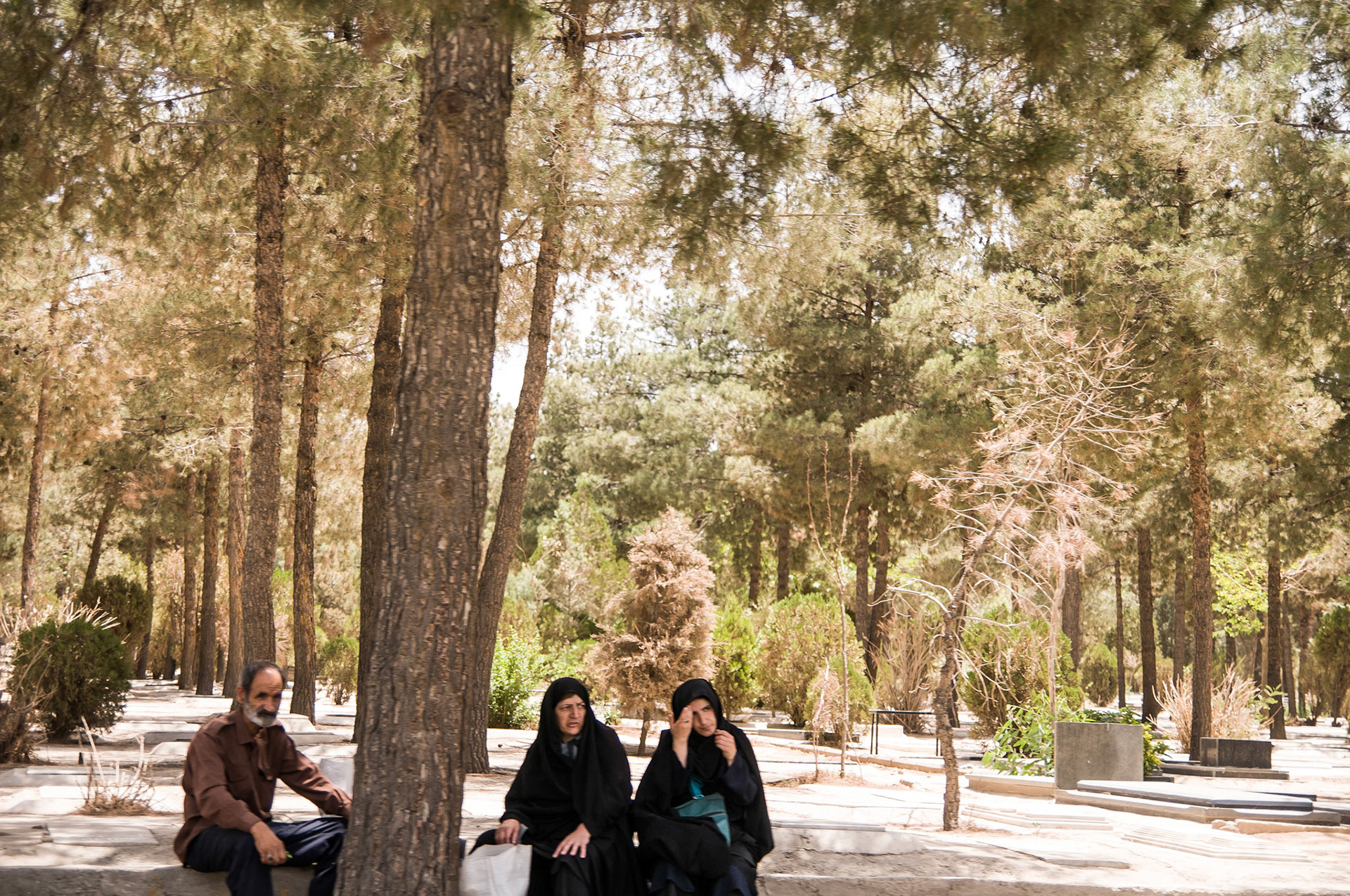 Behest Zara, Martyrs' cemetery, near Haram-e-Motahar