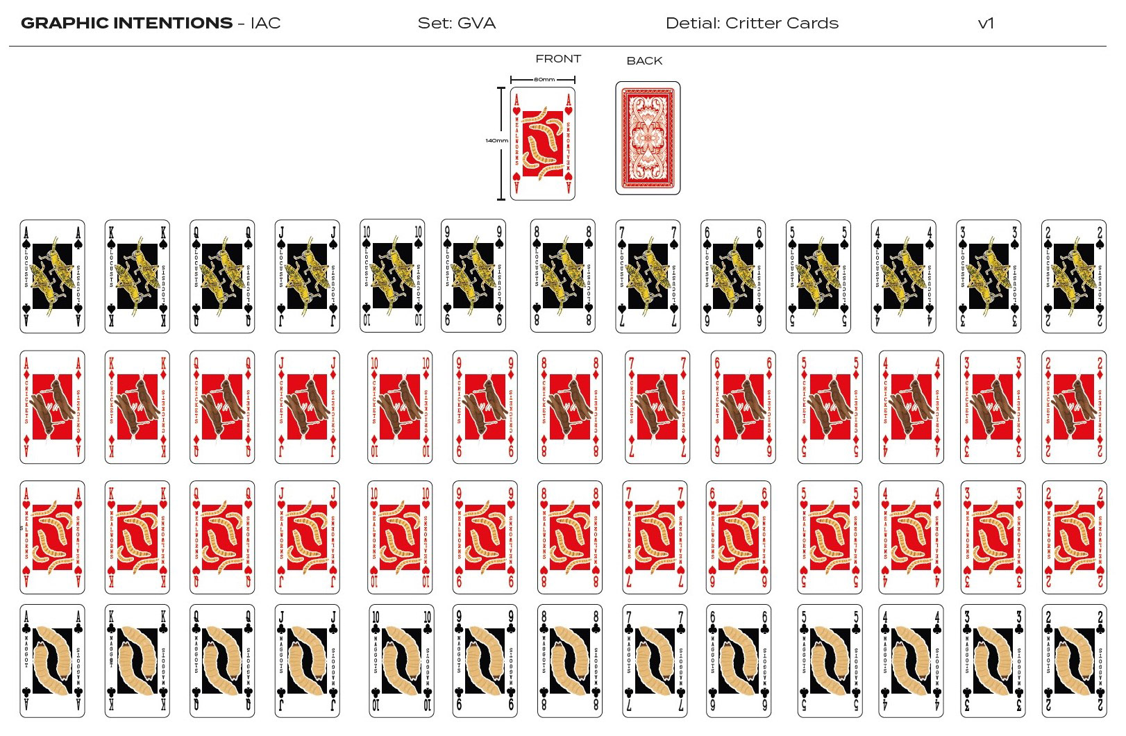 I'm A Celebrity 2022 - Gross Vegas Playing Cards