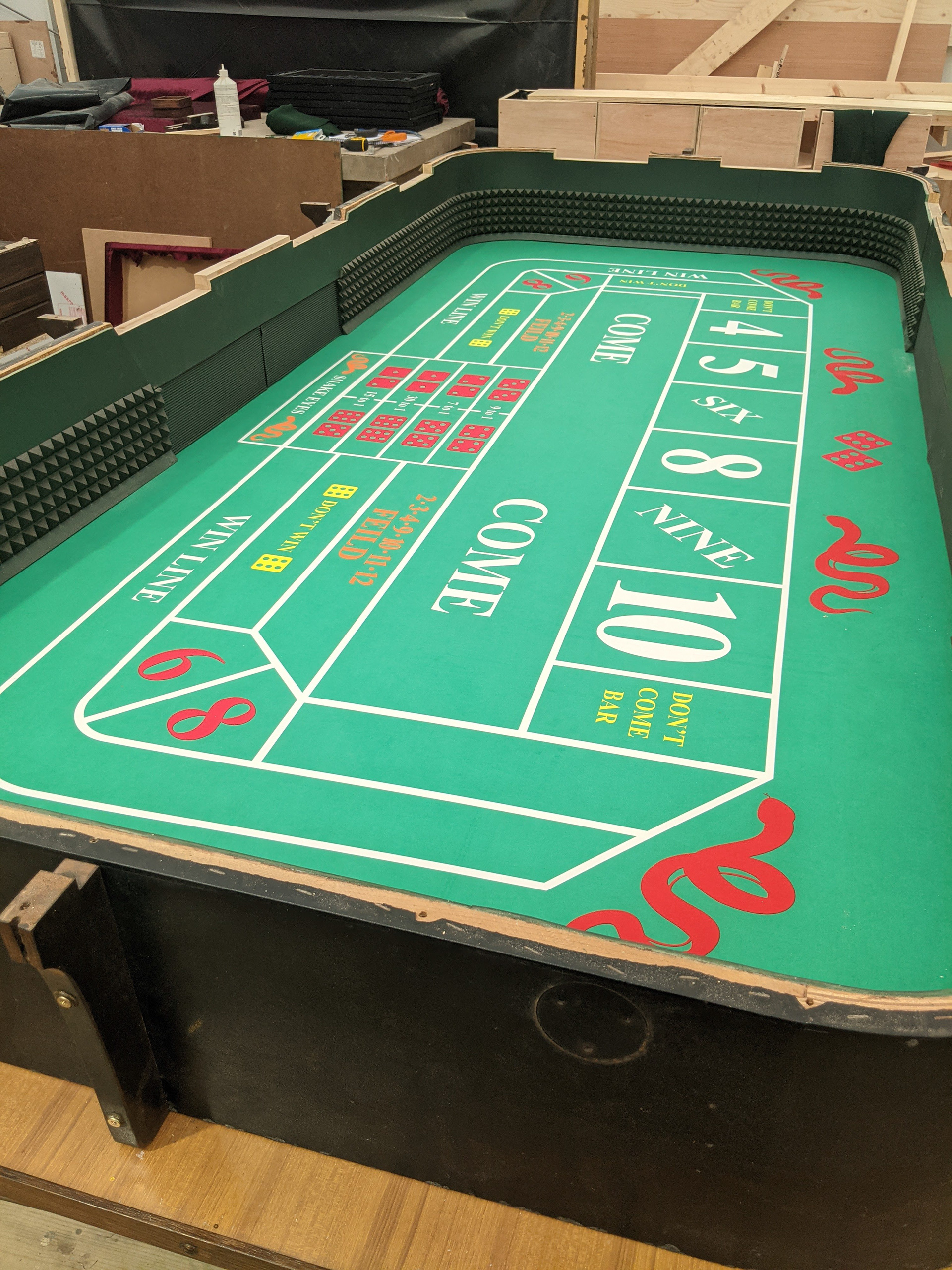 I'm A Celebrity 2022 - Craps Table
