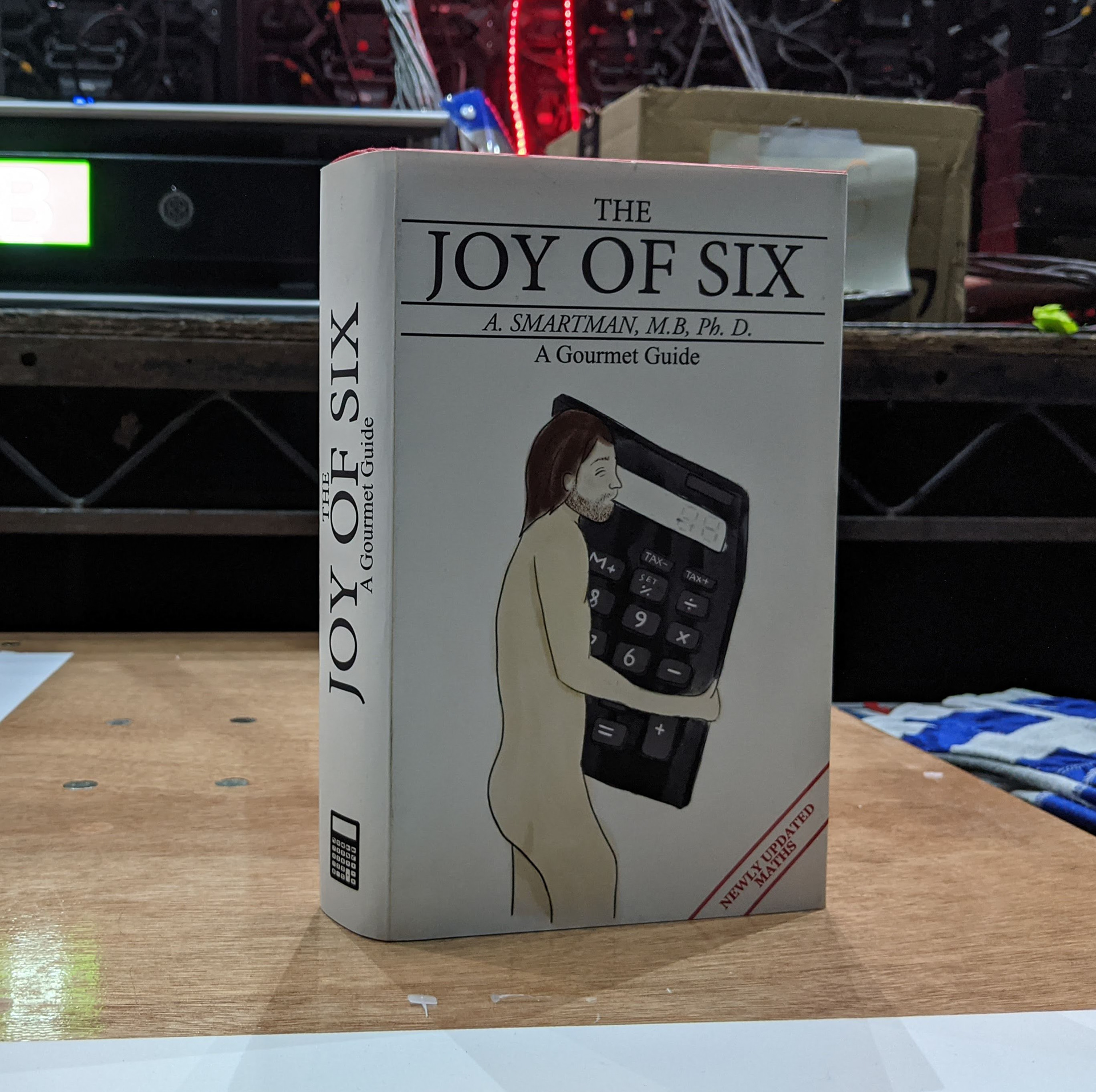 The Joy of Six Book cover Graphic